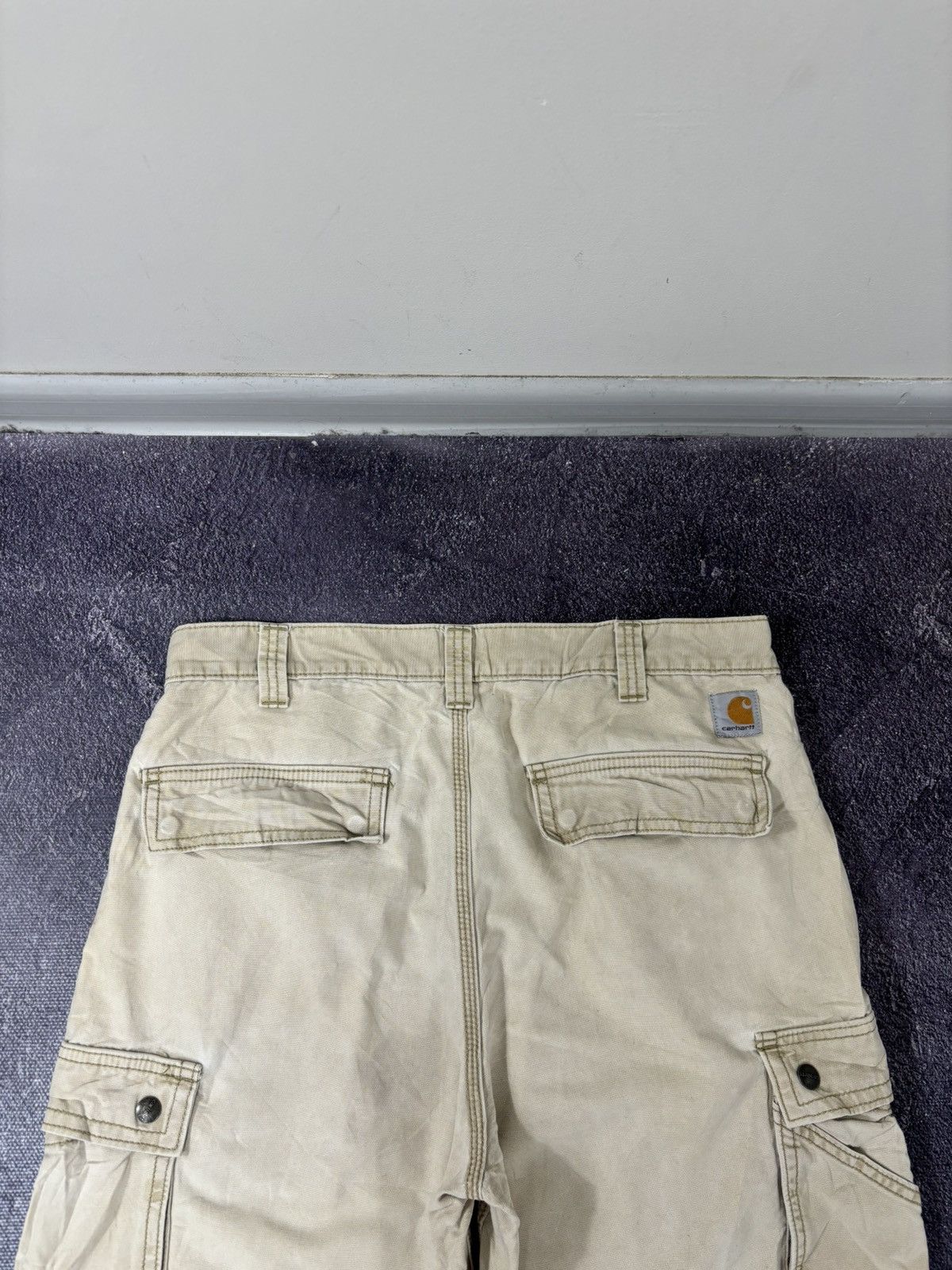 Carhartt Vintage Carhartt Y2K Relaxed Fit Utility Hype Cargo Shorts Size US 34 / EU 50 - 6 Thumbnail