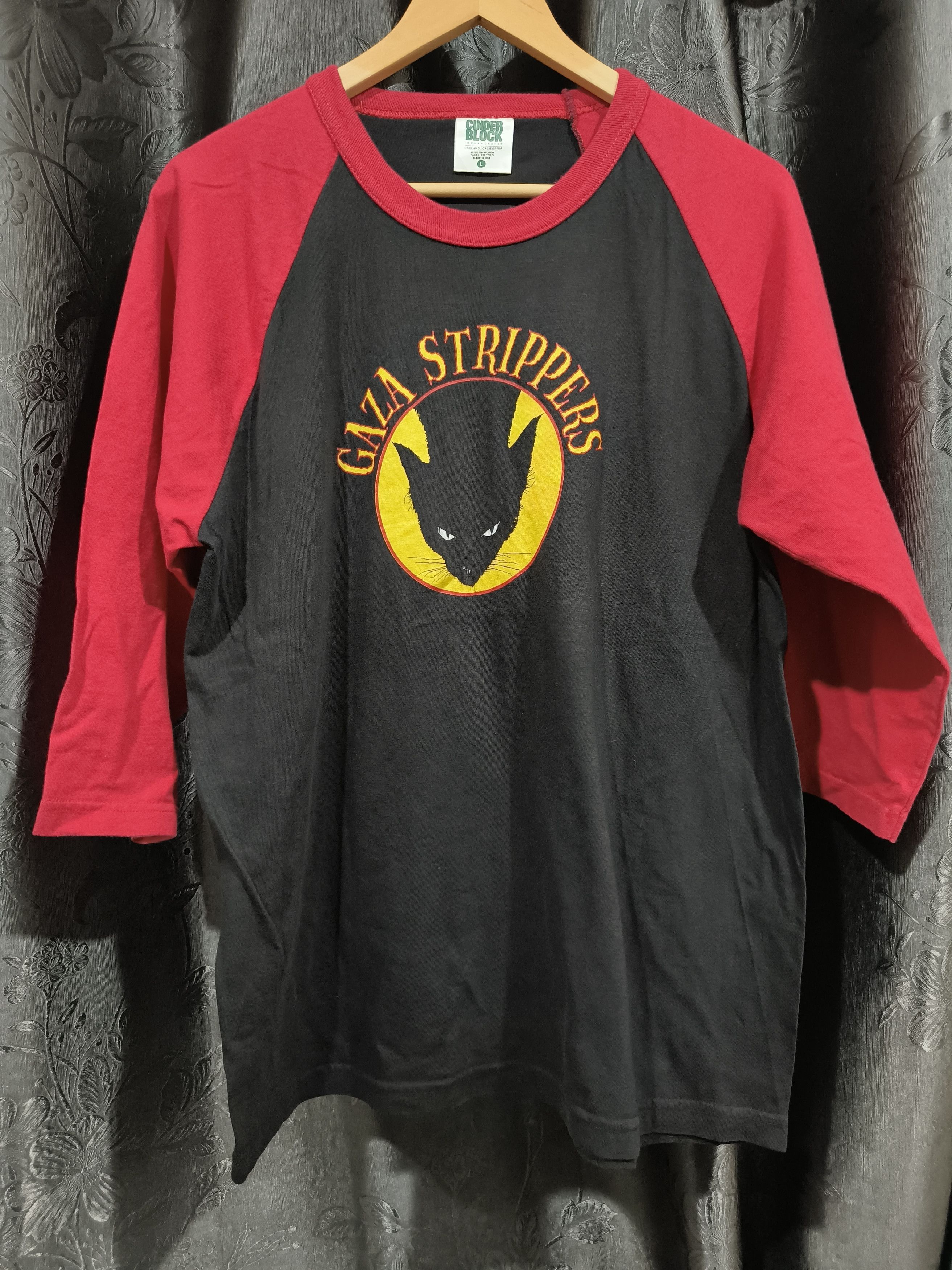 Band Tees Vintage 90s Gaza strippers jersey shirt Size US L / EU 52-54 / 3 - 1 Thumbnail