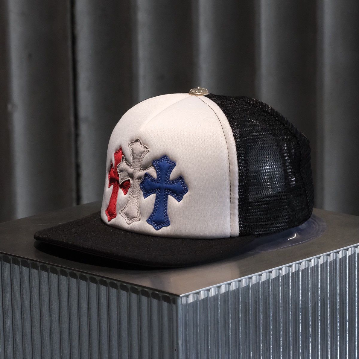Chrome Hearts CHROME HEARTS TRUCKER CAP - CEMETERY PATCHWORK Size ONE SIZE - 2 Thumbnail