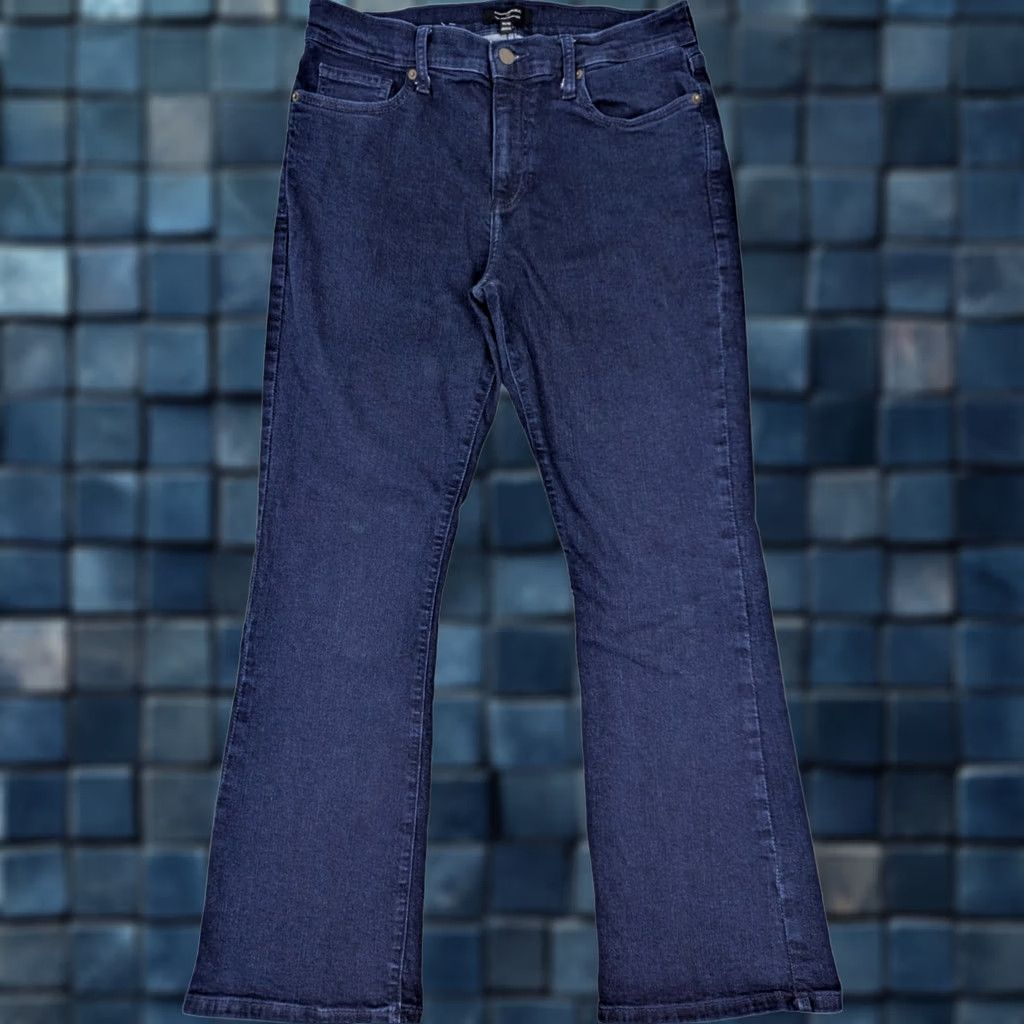 Banana Republic Banana Republic Jeans Mid Rise Bootcut Women 31 Indigo Blue Denim 5-Pocket Regular Inseam 29.5 Size 24" / US 00 / IT 34 - 1 Thumbnail