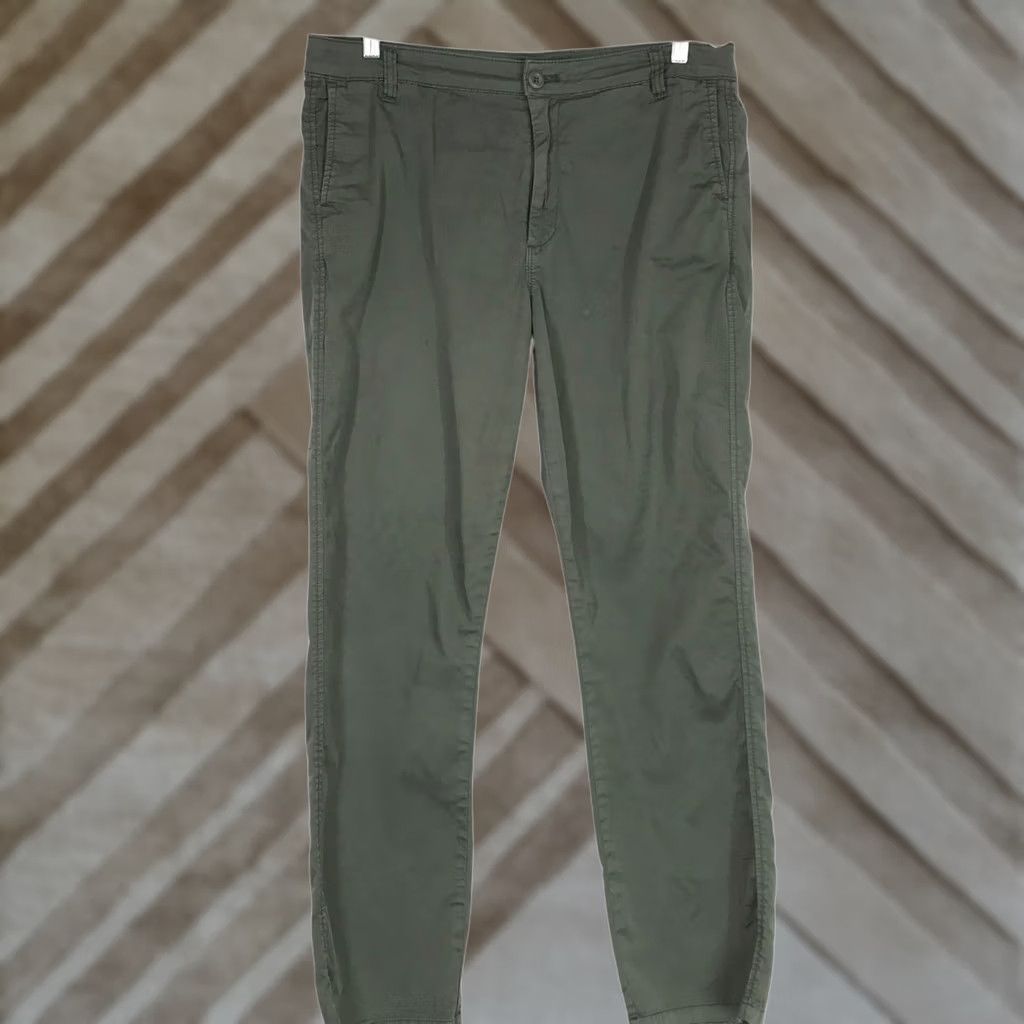 J.Crew J. CREW MEN'S Pants Chino Cotton Green 30 Regular Inseam 30" Mens 30 Green Chino Cotton 30 Regular Mens Size US 30 / EU 46 - 1 Thumbnail