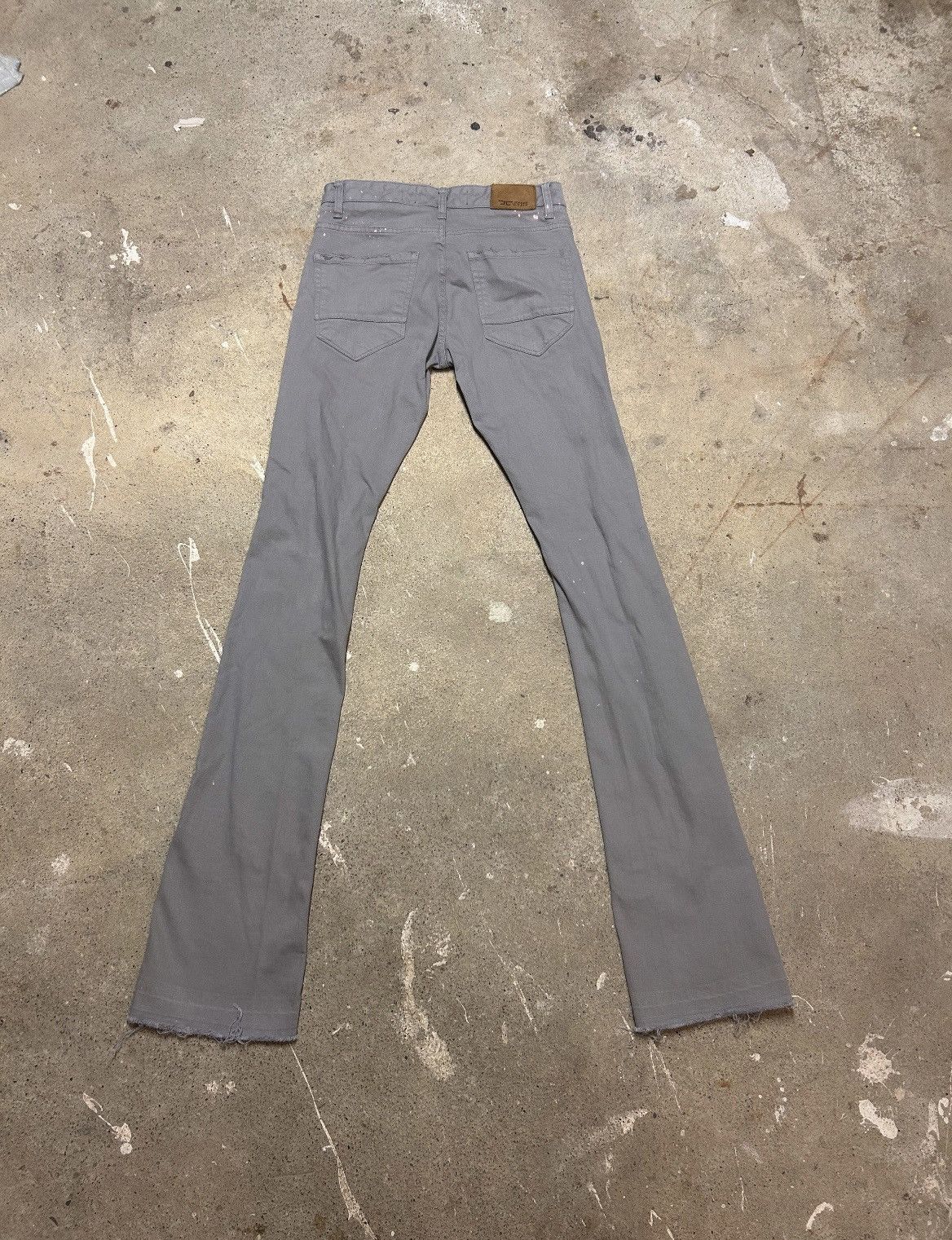Jordan Craig Martin Stacked Grey Denim Size US 30 / EU 46 - 3 Thumbnail