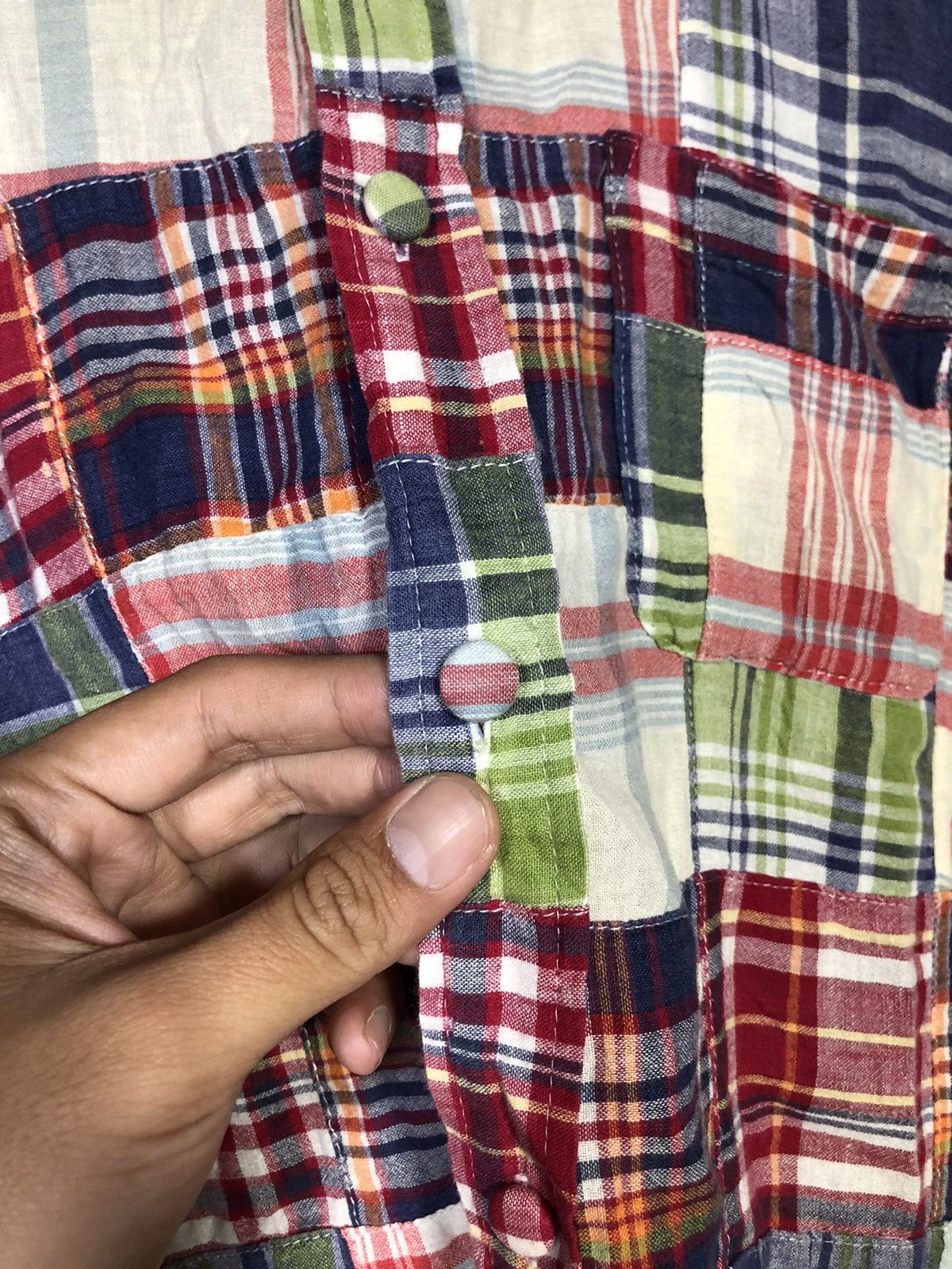 Beams Japan Beamsboy Patch Work Shortsleeve Size S / US 4 / IT 40 - 6 Thumbnail