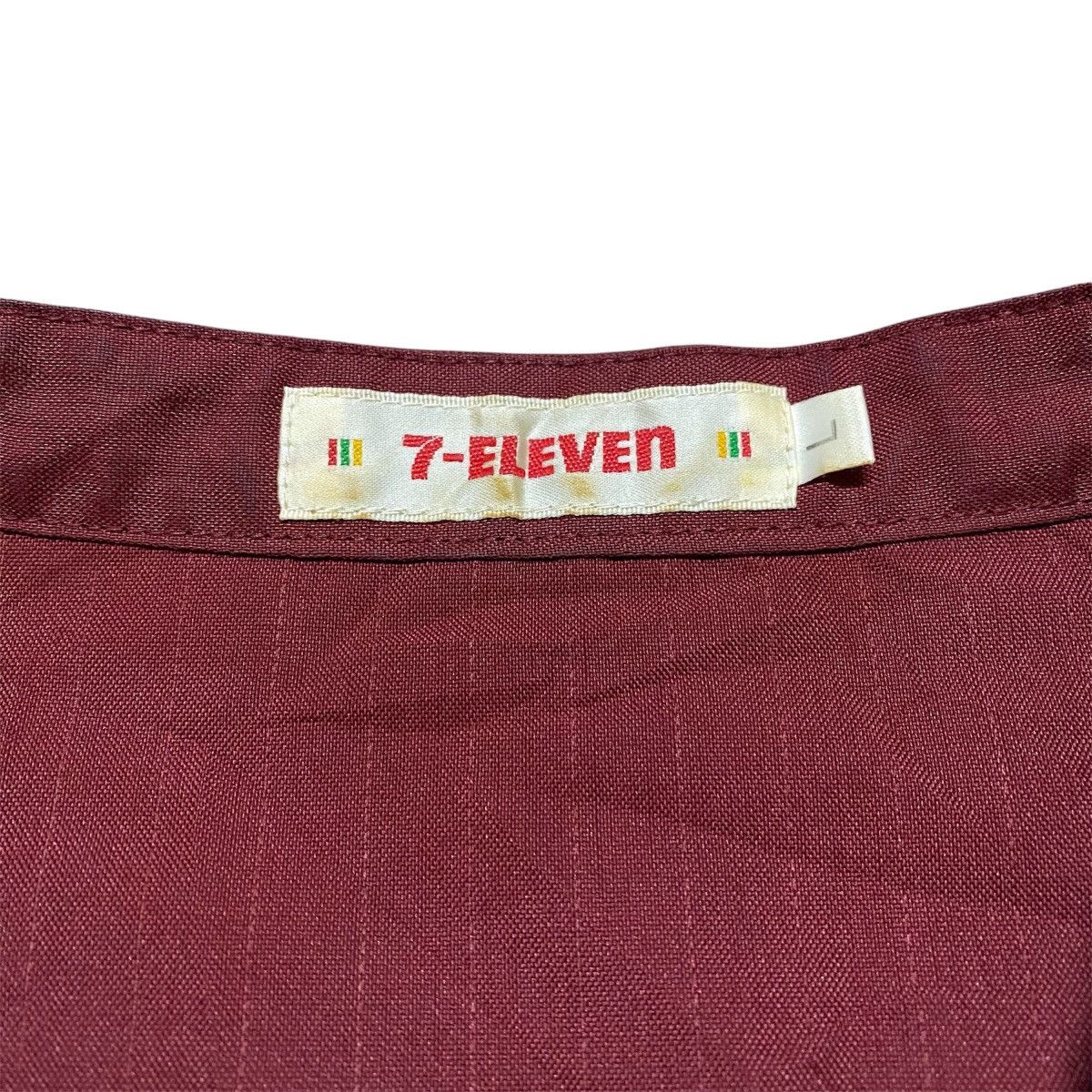 Japanese Brand × Vintage Rare‼️🔥Vintage 7-Eleven Detachable Uniform Workers Jacket Size US M / EU 48-50 / 2 - 5 Thumbnail