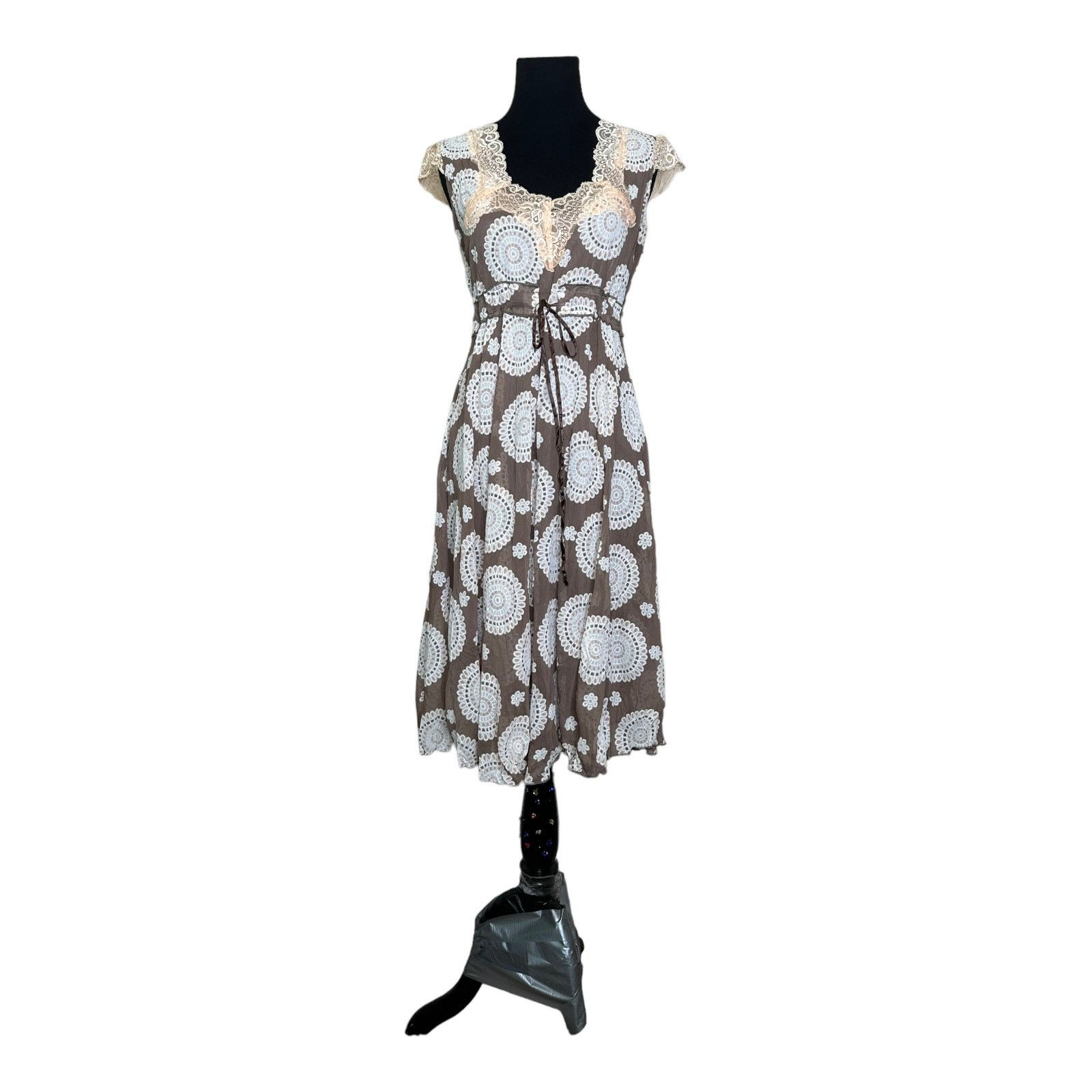Anthropologie Anthropologie 213 by Michelle Kim floral boho dress size M Size M / US 6-8 / IT 42-44 - 8 Thumbnail