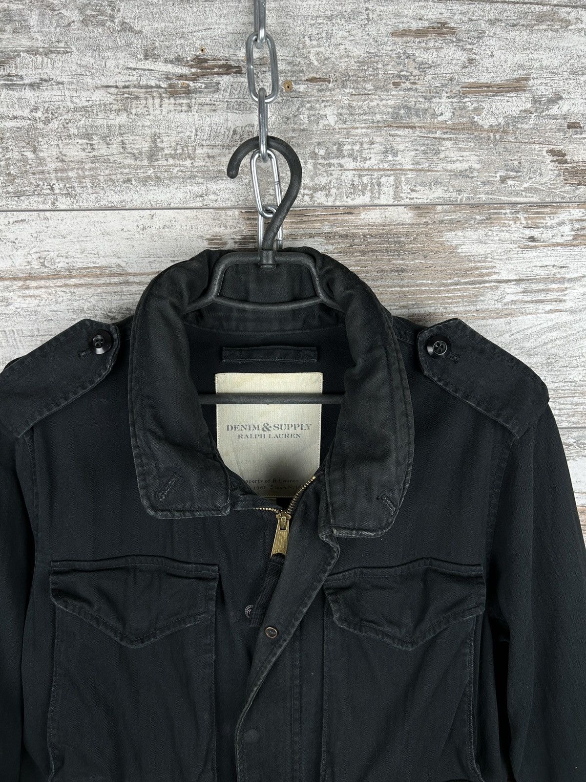 Mens Denim and Supply Polo Ralph Lauren jacket army y2k rare