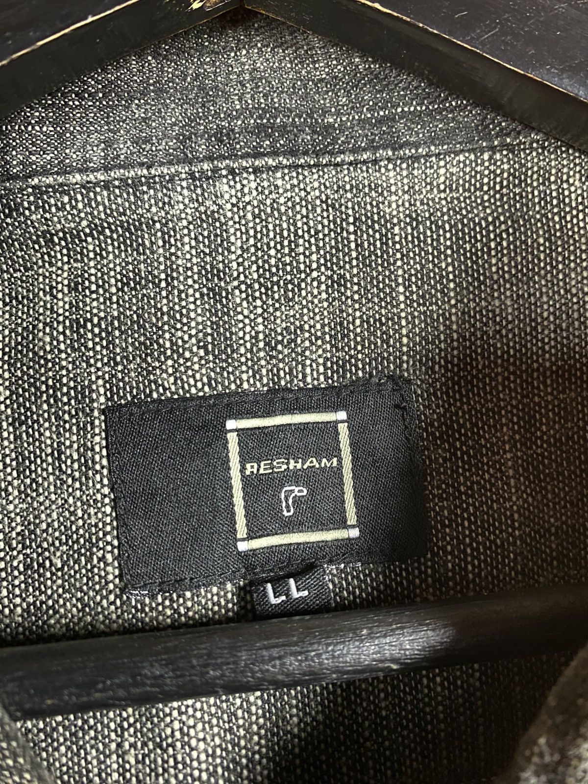 Japanese Brand RESHAM Japanese Style Denim Jacket Workwear Trucker Jacket Size US L / EU 52-54 / 3 - 10 Thumbnail