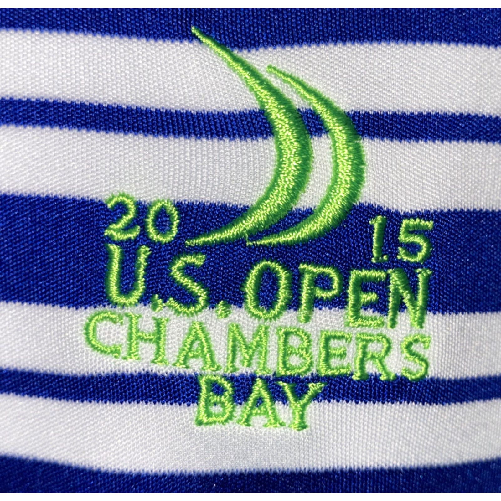 Ralph Lauren Polo Golf Ralph Lauren Mens Blue/White Striped Golf Polo Shirt L Size US L / EU 52-54 / 3 - 3 Thumbnail