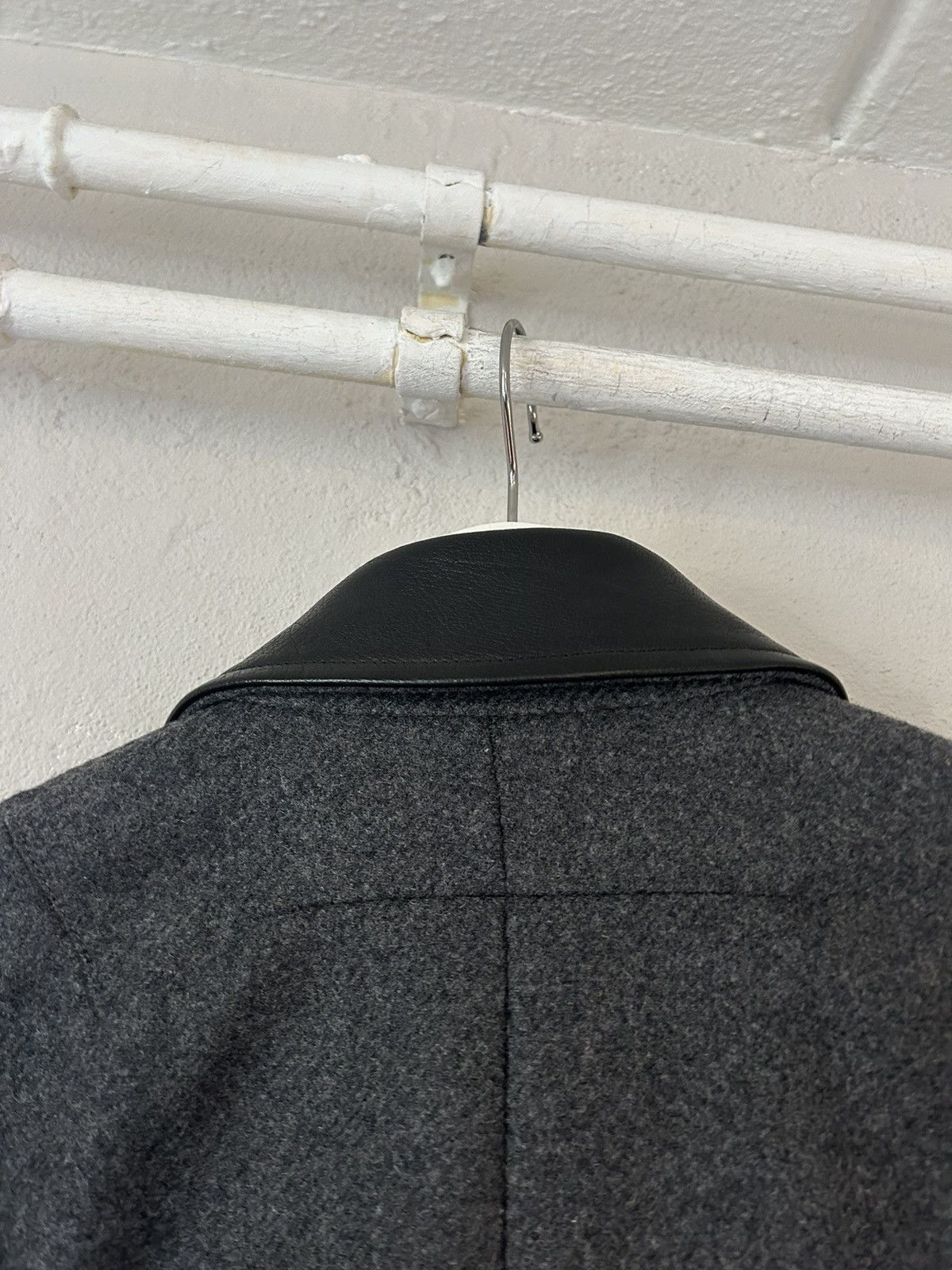 Givenchy Buffalo Leather & Wool ‘Who Dares Wins’ Varsity Jacket Size US L / EU 52-54 / 3 - 15 Thumbnail