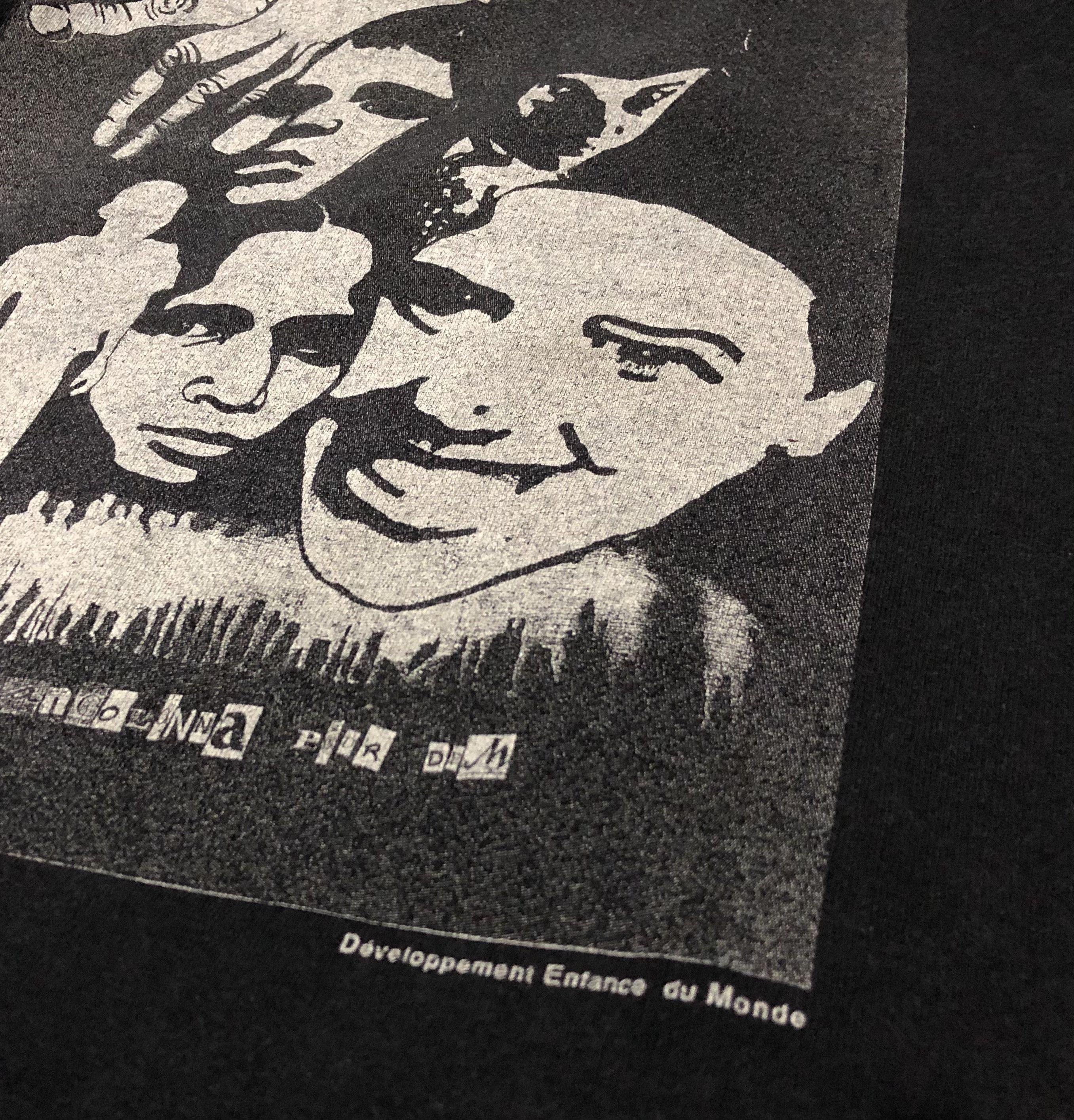 Vintage 🔥90s Developpement Enfance Du Monde Tshirt by JEAN COLONNA Size US S / EU 44-46 / 1 - 8 Thumbnail