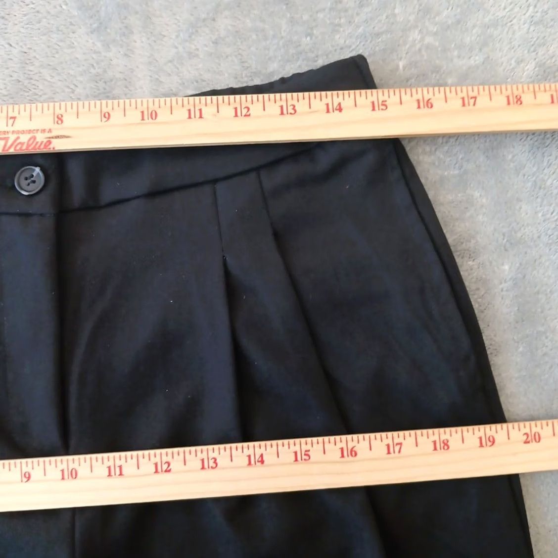 Vintage Sincerely Jules Dress Pants Womens L Black Pleated Front Pockets 29x29.5 Dress Pants Womens Mens Womens Size 36" / US 14 / IT 50 - 3 Thumbnail