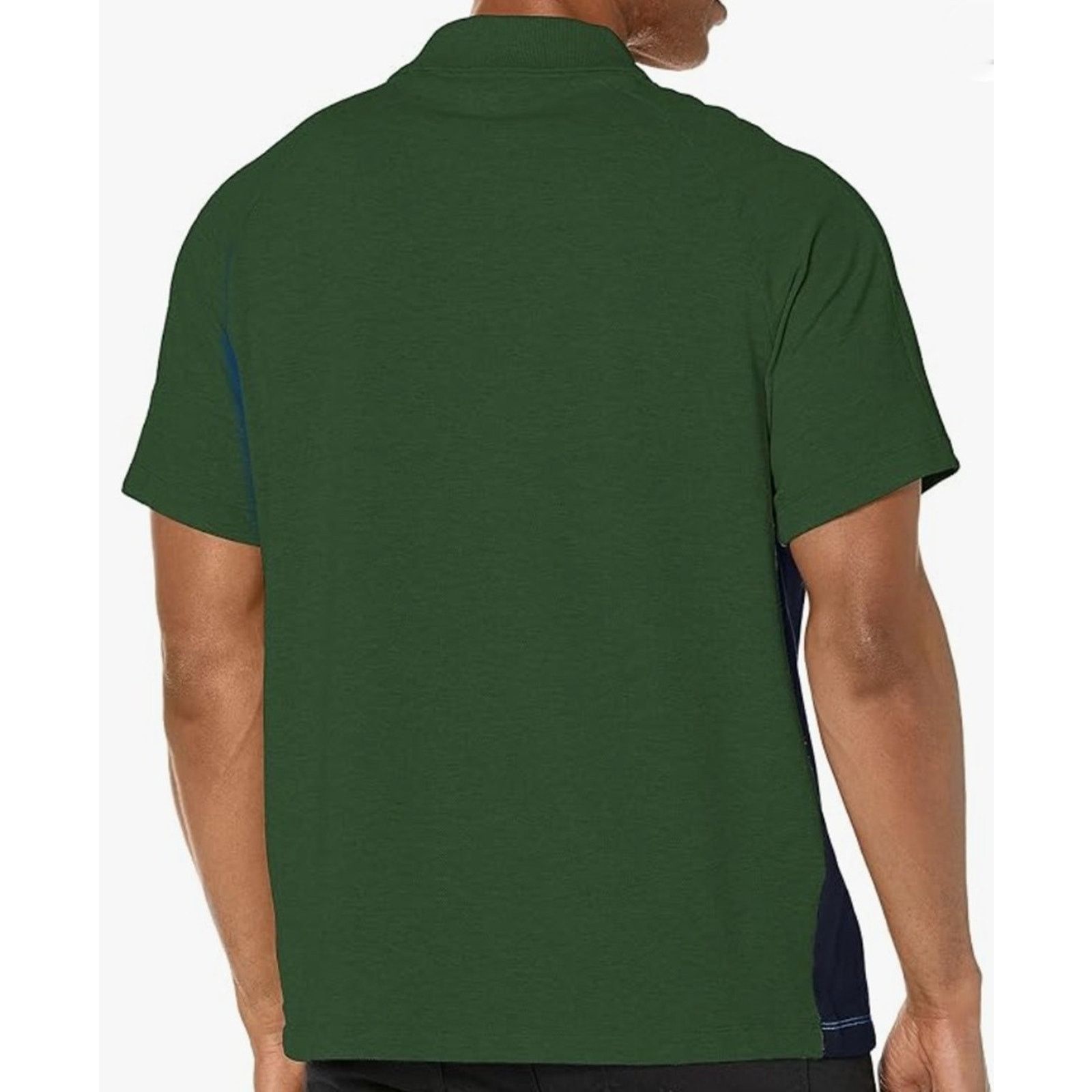 Lacoste Lacoste Mens Short Relaxed Fit Petit Pique Colorblock Polo M Size US M / EU 48-50 / 2 - 3 Thumbnail