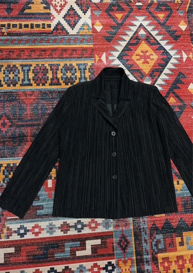 Issey Miyake Issey Miyake Main Line Blazer Size XL / US 12-14 / IT 48-50 - 7 Thumbnail