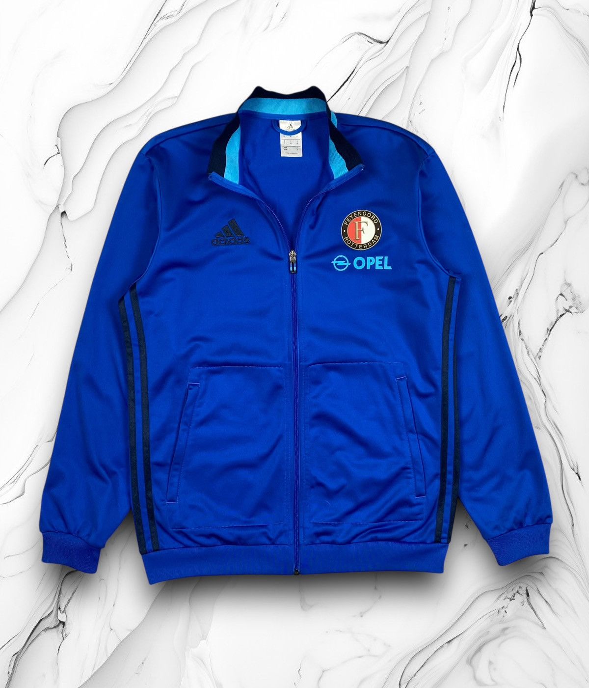 Adidas Adidas Feyenoord Track Jacket Full Zip Bomber Mens Size US M / EU 48-50 / 2 - 1 Thumbnail