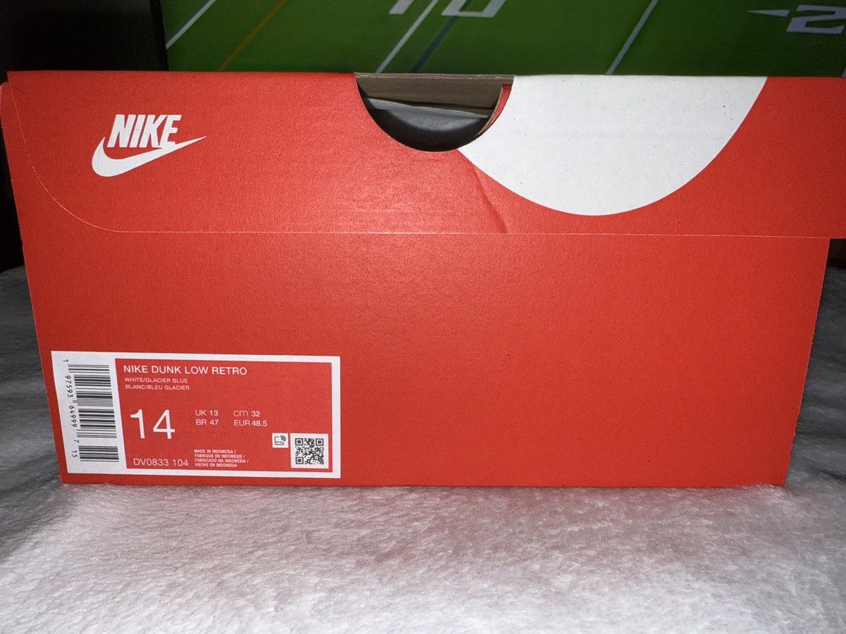 Nike Nike Dunk Low Retro “Glacier Blue” Size US 14 / EU 47 - 7 Thumbnail