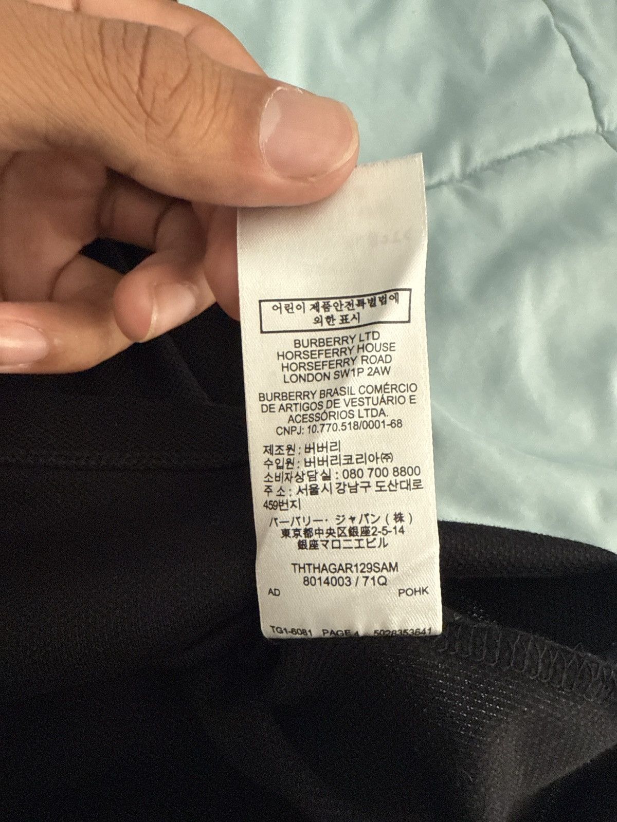 Burberry Burberry TB Logo Polo Black Shirt Size US M / EU 48-50 / 2 - 5 Thumbnail