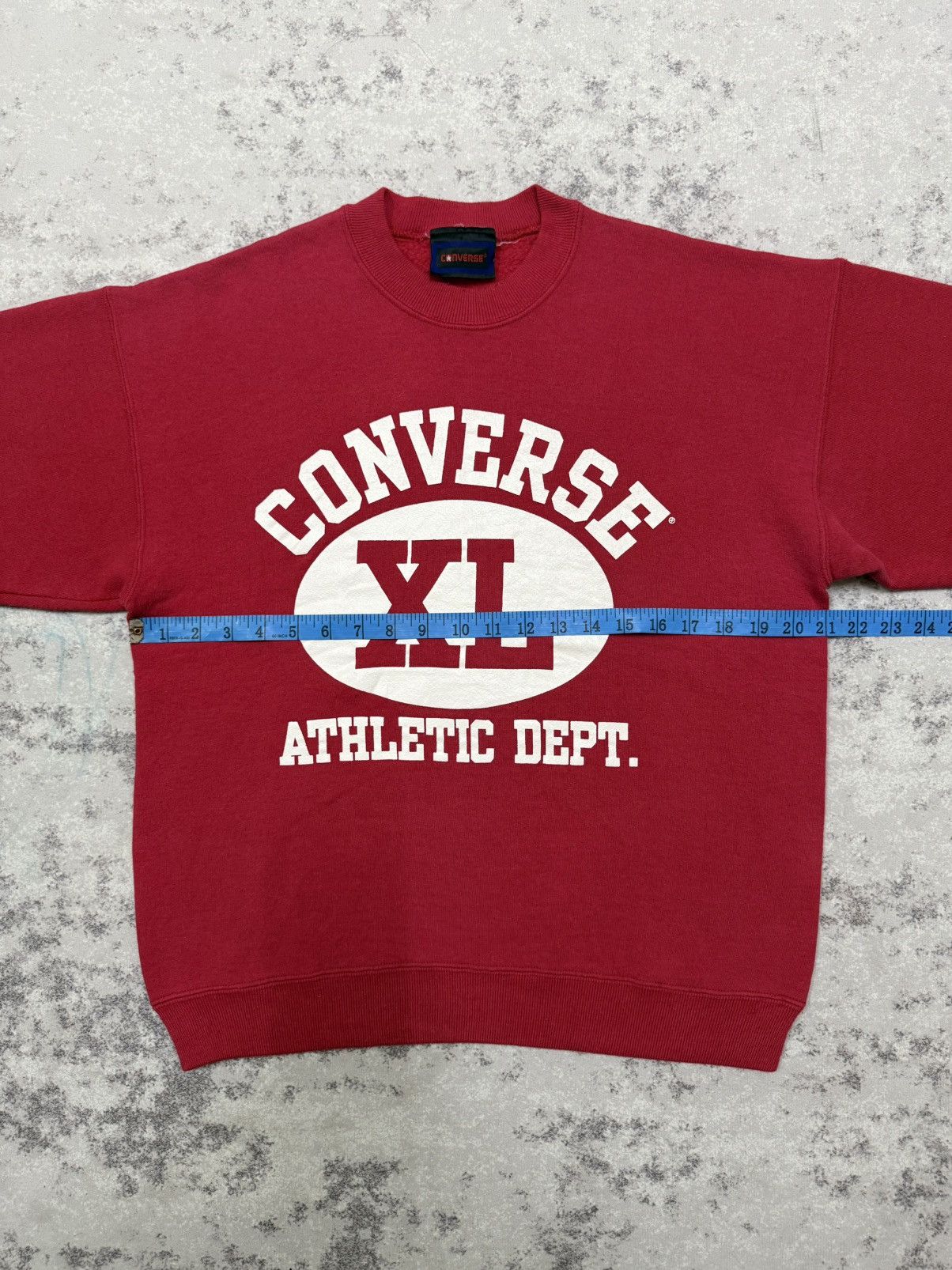 Converse Vintage 80s Converse Athletic Dept. Biglogo Sweatshirt Size US S / EU 44-46 / 1 - 15 Thumbnail