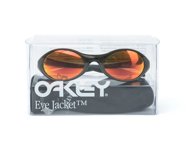 Oakley Oakley Eye Jacket X Satisfy Running Olive Prizm sunglasses | Grailed