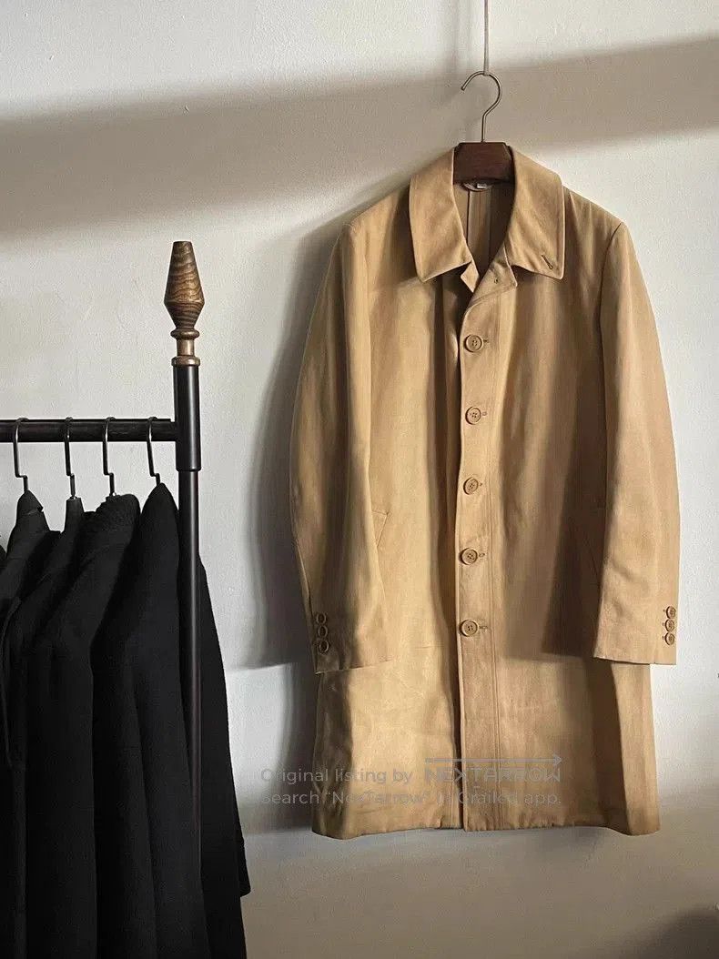 Helmut Lang Helmut Lang 00s Collar Cotton Coat. Size US M / EU 48-50 / 2 - 2 Thumbnail