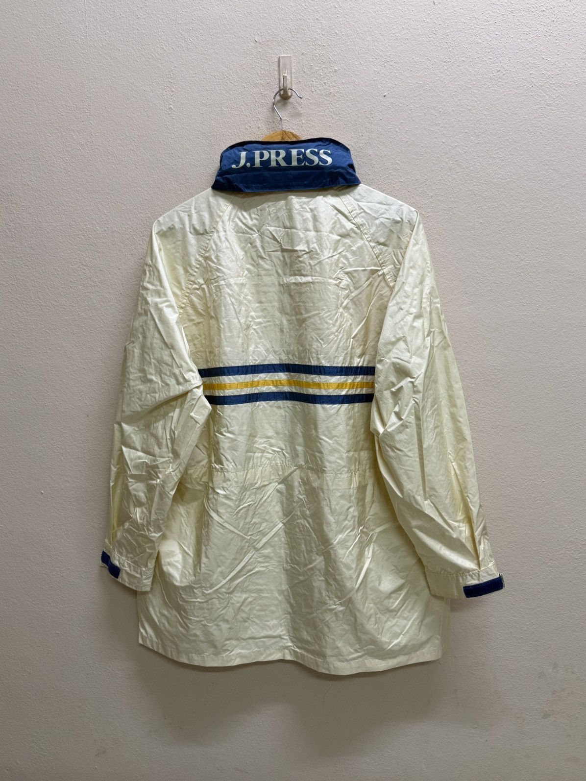 J. Press Vintage J.Press Water Resistant Windbreaker Jacket Hoodie Size US XL / EU 56 / 4 - 20 Thumbnail