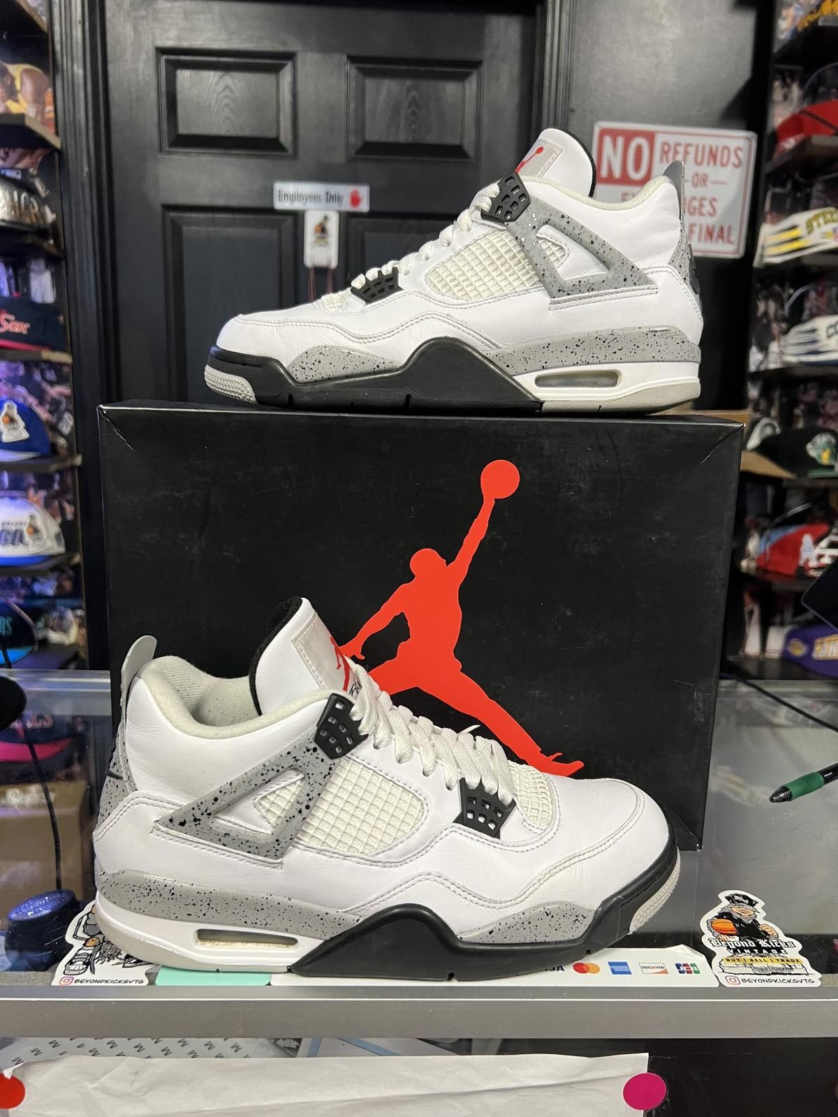 Jordan Brand Jordan 4 ‘White Cement’ Size US 9 / EU 42 - 5 Thumbnail