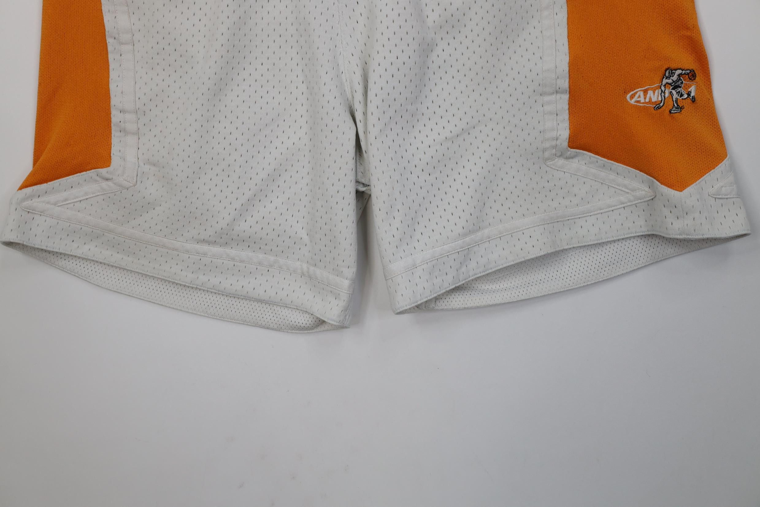 Vintage Vintage 90s Y2K And1 And One Basketball Knee Mesh Gym Shorts Size US 36 / EU 52 - 4 Thumbnail