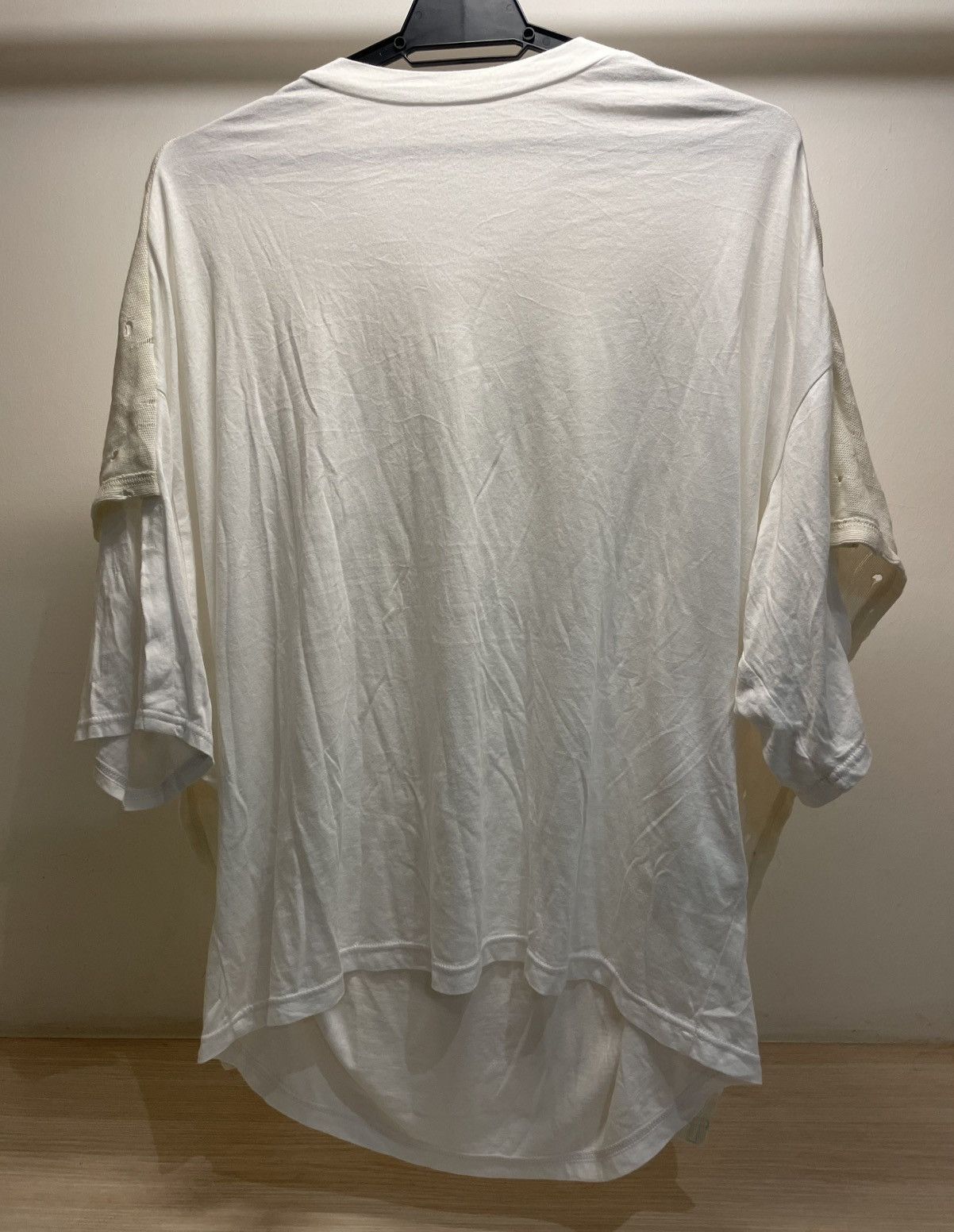 Y's Japanese Designer Yohji Yamamoto Tshirt Hole-Cut Size US L / EU 52-54 / 3 - 3 Thumbnail