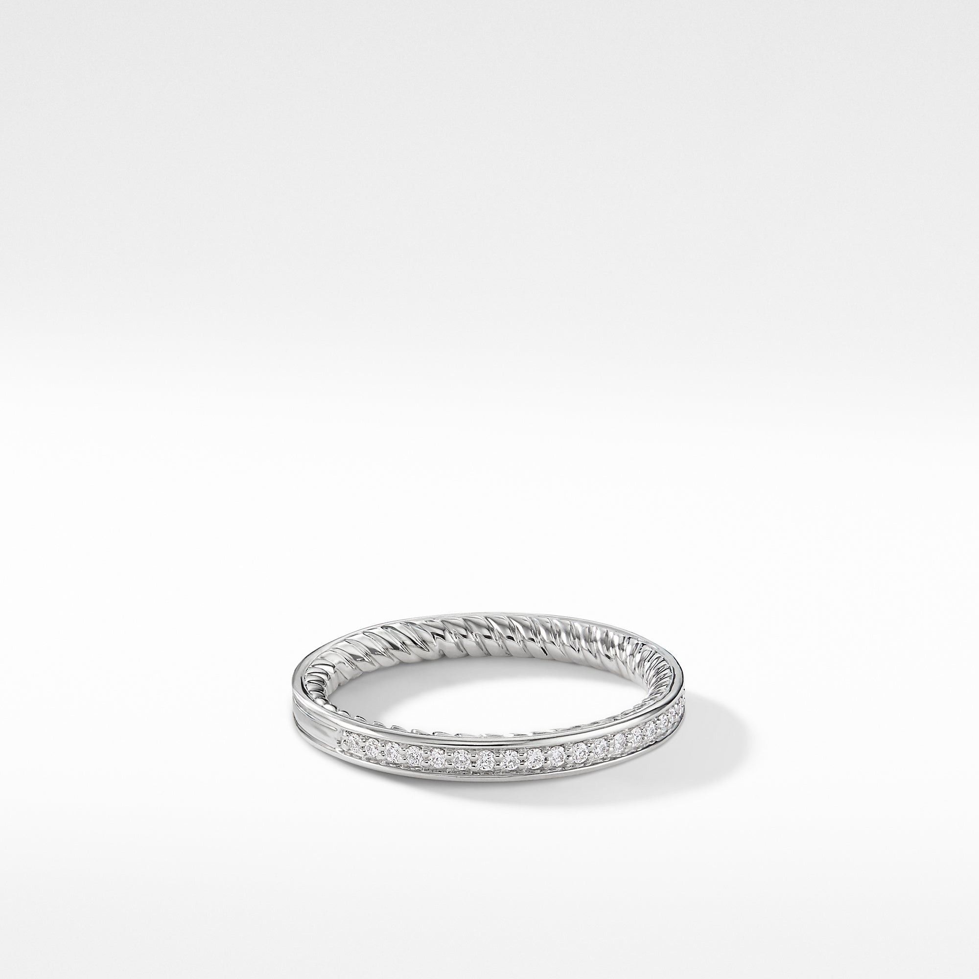 David Yurman o1w1db10325 WR3051 Size: OS/ Ring in Platinum with Diamonds Size ONE SIZE - 1 Preview