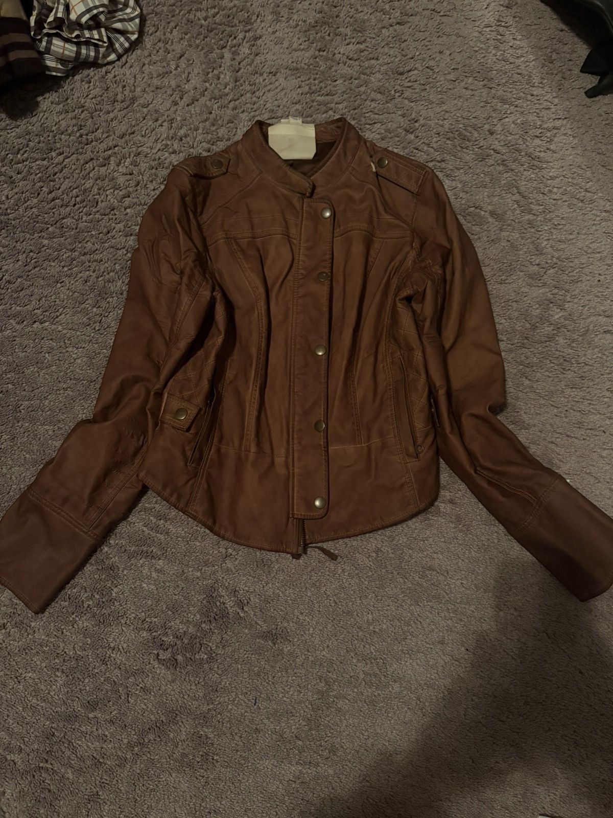 Other Vintage leather blazer Size M / US 6-8 / IT 42-44 - 1 Thumbnail