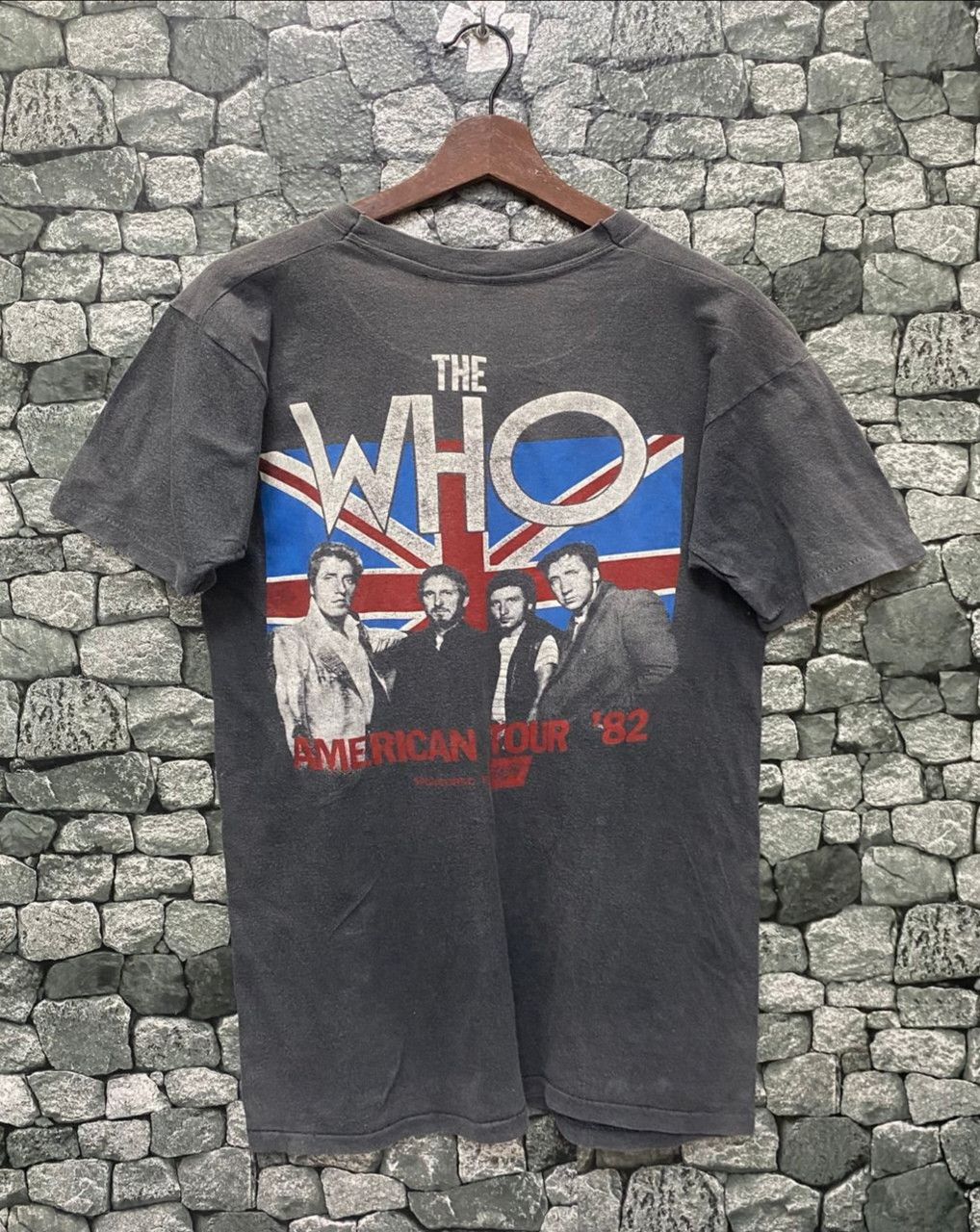 Band Tees Vintage 80s The Who American Tour 82 Promo Tshirt Size US S / EU 44-46 / 1 - 2 Thumbnail