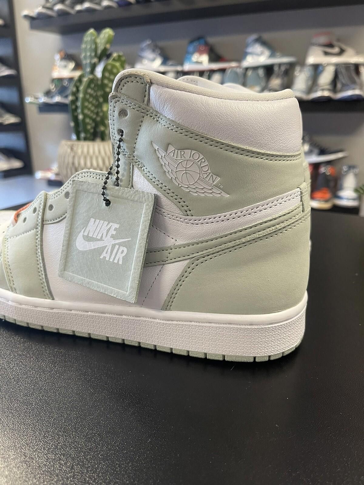Jordan Brand Size 10.5w - Jordan 1 Retro High OG Seafoam 2021 CD0461-002 Size US 10.5 / IT 40.5 - 5 Thumbnail