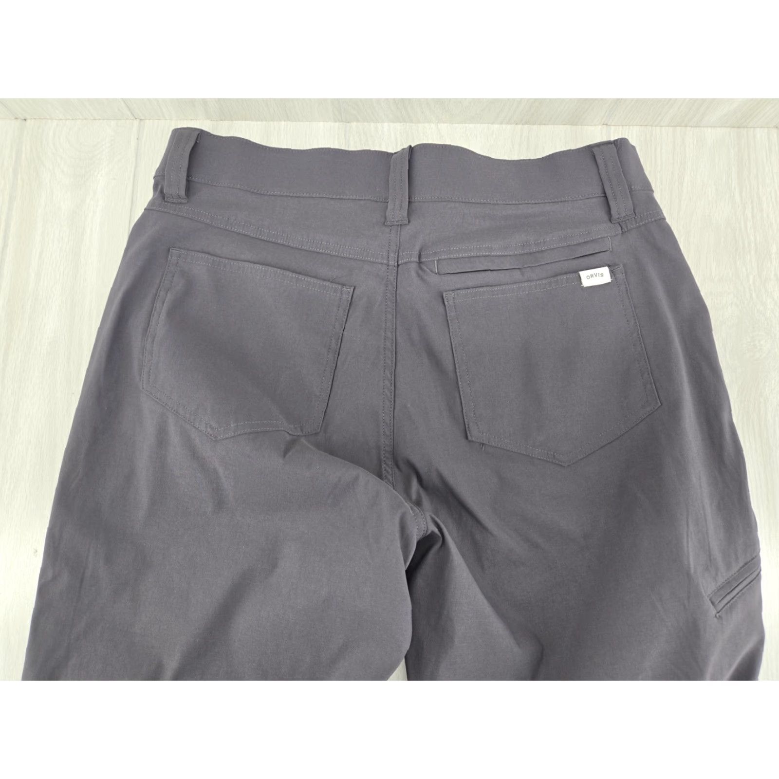 Orvis Orvis Pants Mens 32x32 Gray Chino Straight Leg Hiking Nylon Stretch Size US 32 / EU 48 - 7 Thumbnail