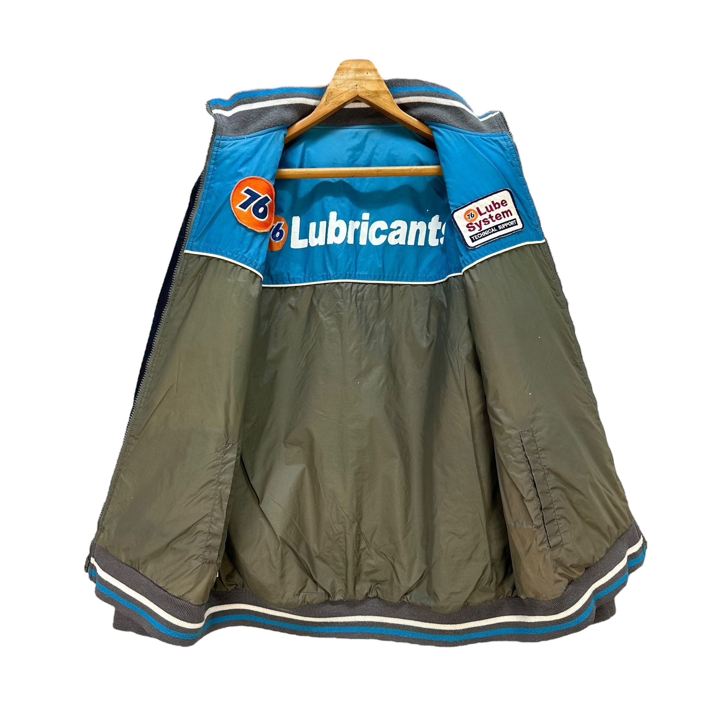 Japanese Brand 76 LUBRICANTS Motorsports Reversible Jacket #A50-1171 Size US L / EU 52-54 / 3 - 13 Thumbnail