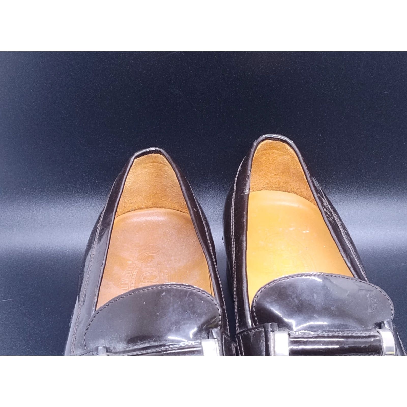 Vintage VINTAGE Tod's Loafers Womens Leather Slip On Casual Shoes 39 EU 8 US Brown Almond Toe Italy Size M / US 6-8 / IT 42-44 - 5 Thumbnail