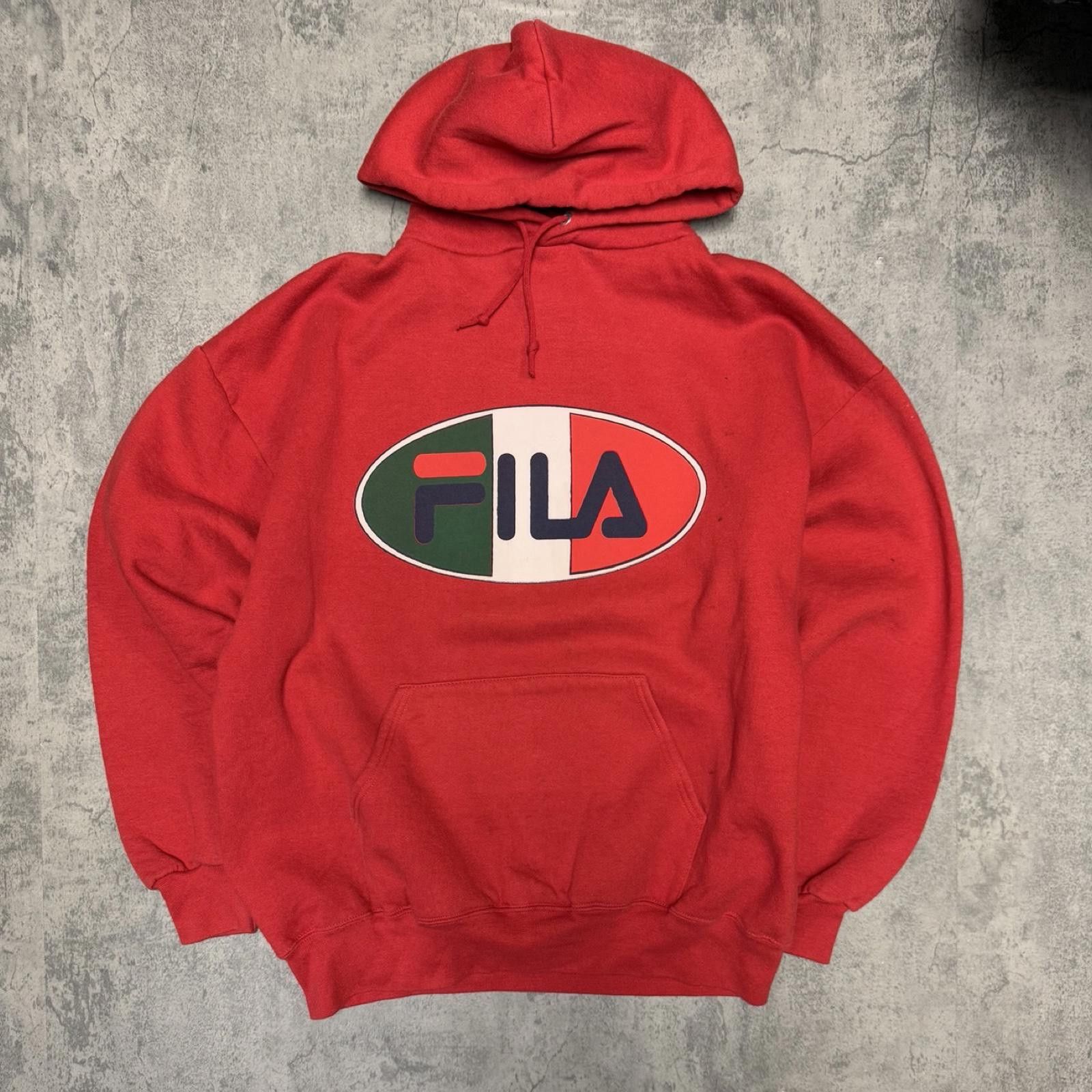 Jerzees Fila Hoodie — XL — Size US XL / EU 56 / 4 - 1 Thumbnail