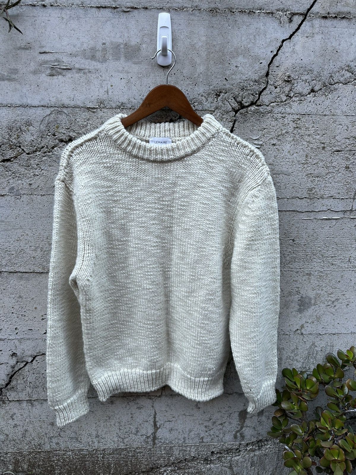 Lemaire RARE GRAIL Lemaire Italian heavy chunky wool sweater Size US M / EU 48-50 / 2 - 2 Thumbnail