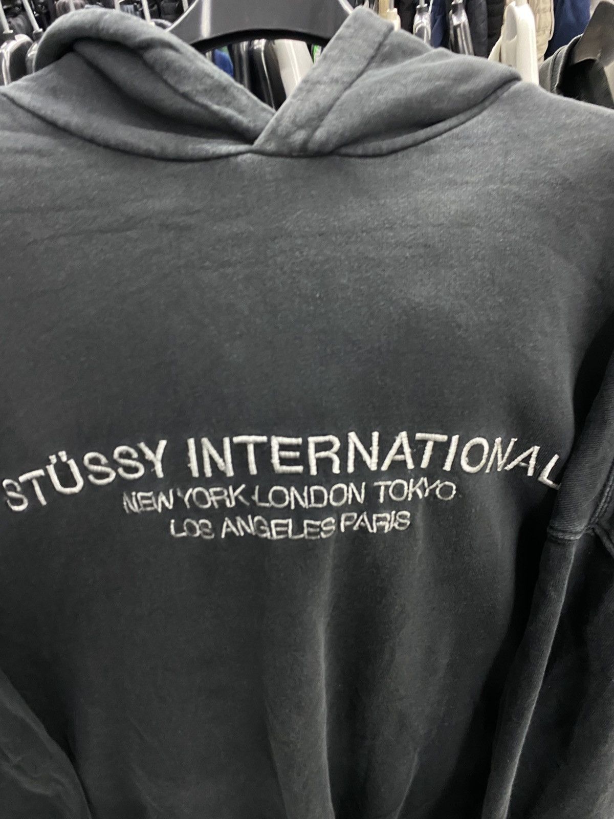 Stussy Stussy international hoodie Size US L / EU 52-54 / 3 - 2 Thumbnail