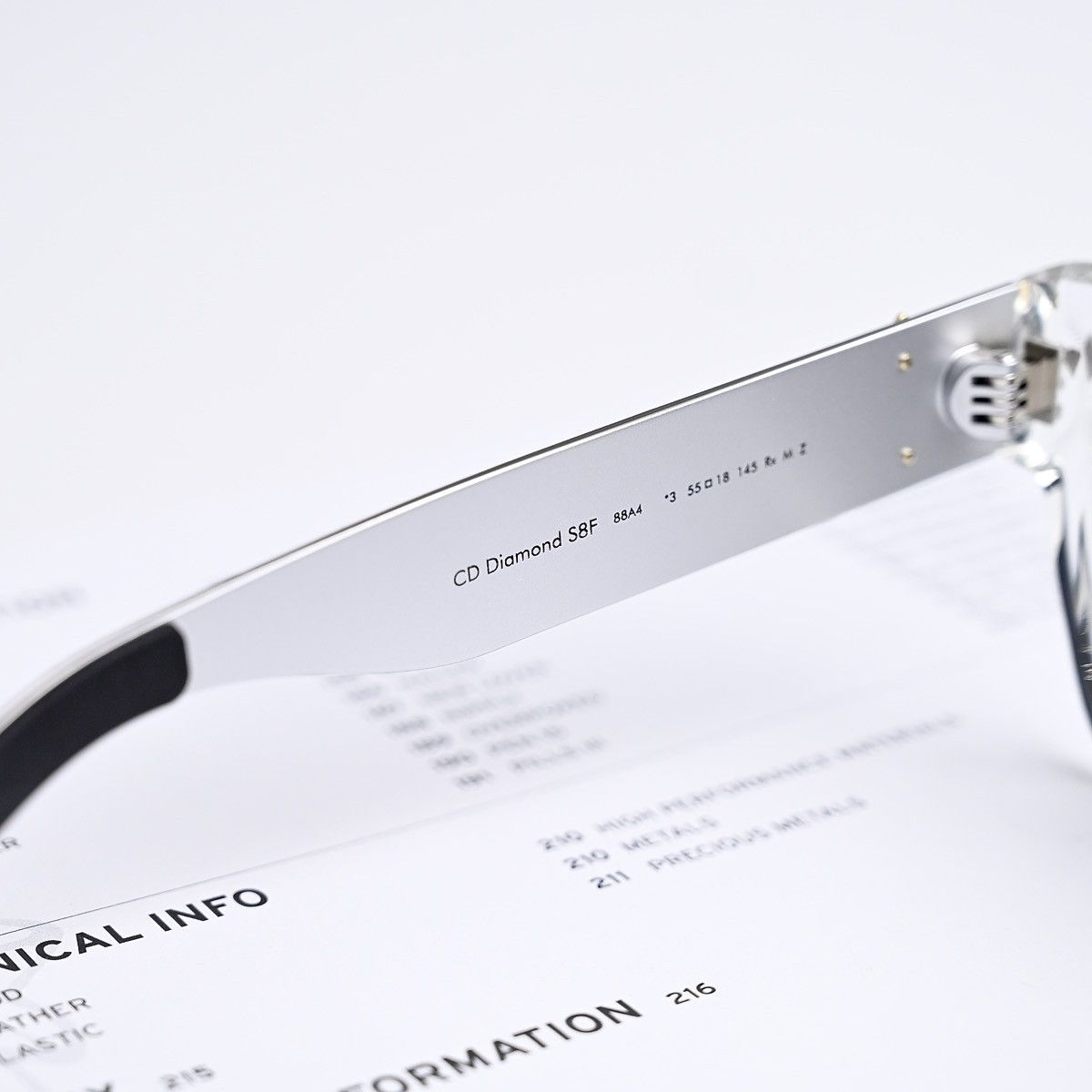 Dior DIOR CD DIAMOND S8I 88A4 SUNGLASSES Size ONE SIZE - 7 Thumbnail