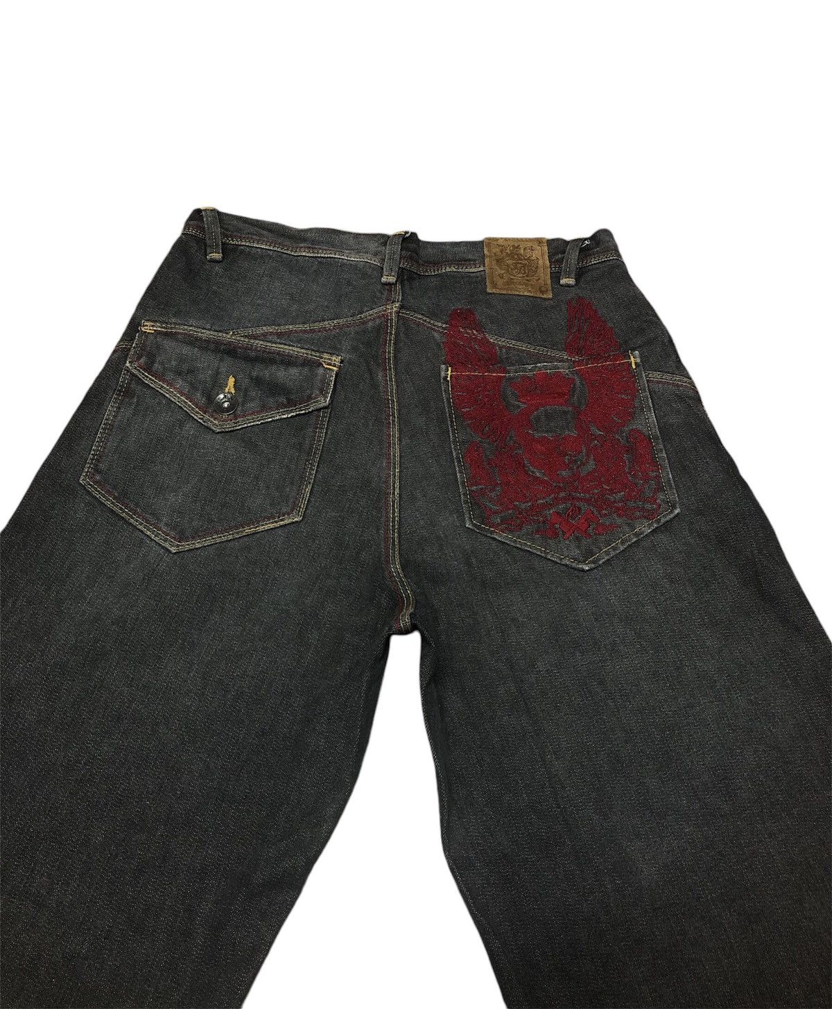 Designer × If Six Was Nine × Japanese Brand Nostro Baggy Jeans Size US 32 / EU 48 - 5 Thumbnail