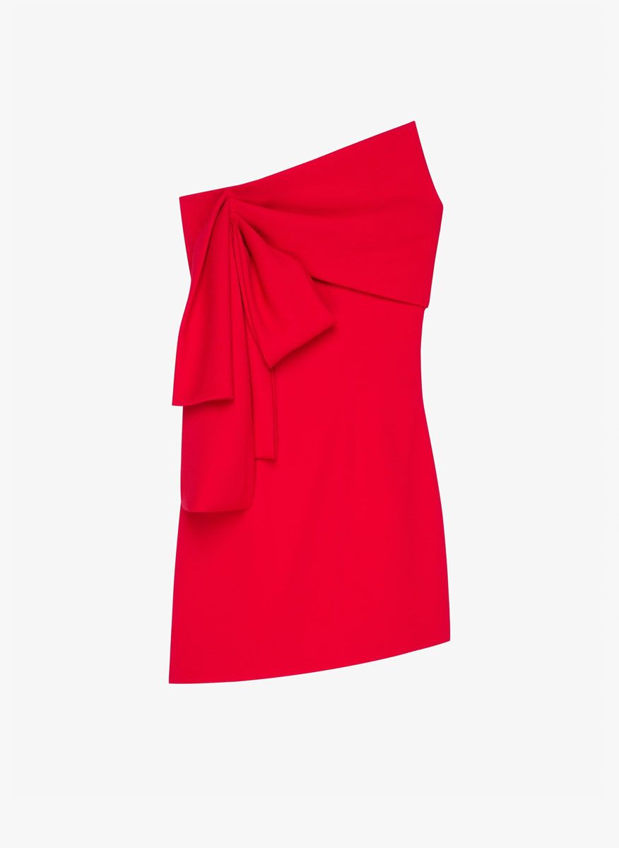 Givenchy o1w1db10326 Big Bow Dress in Red Size XS / US 0-2 / IT 36-38 - 1 Thumbnail