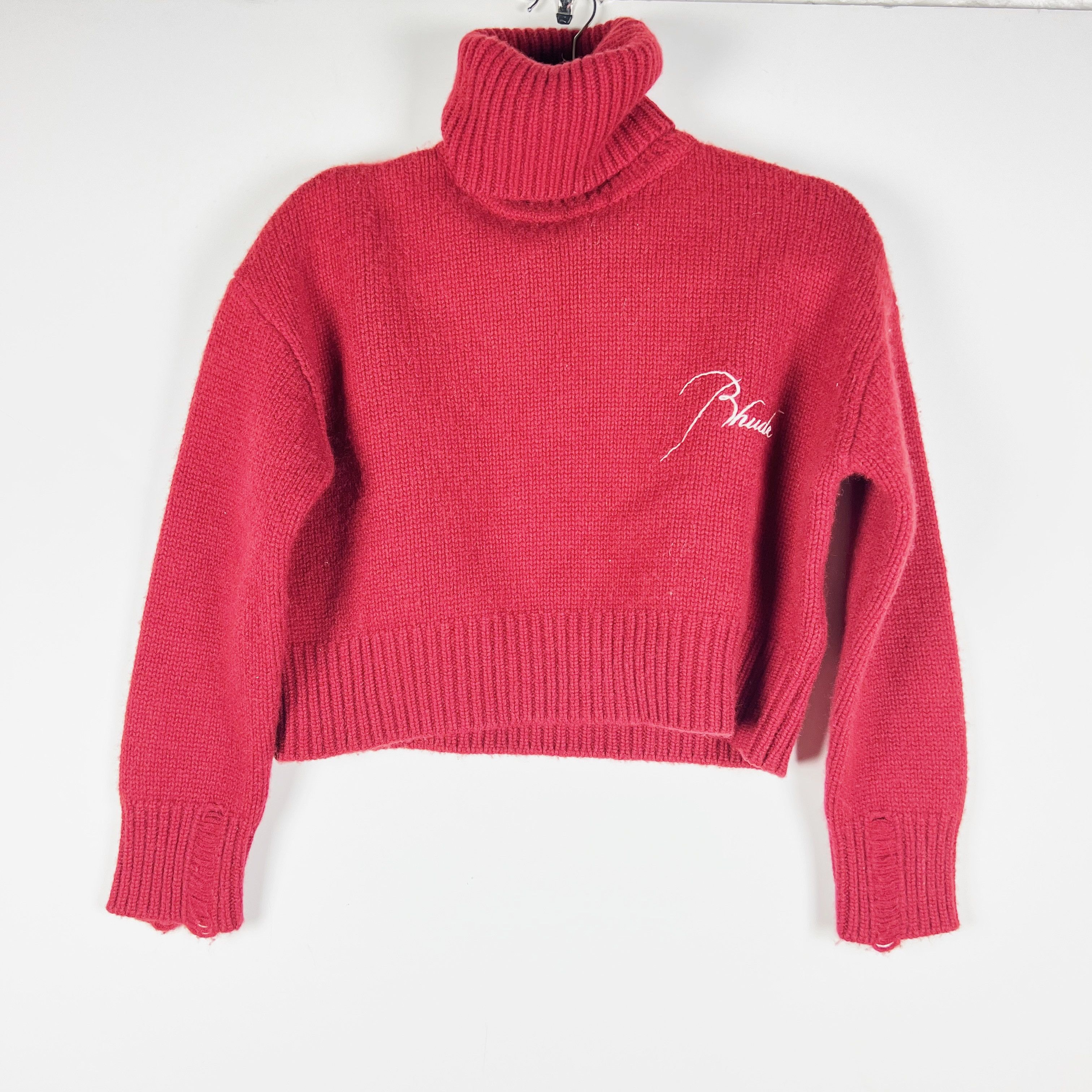 Rhude Rhude Women's Wool Cashmere Knit Size XS / US 0-2 / IT 36-38 - 1 Thumbnail