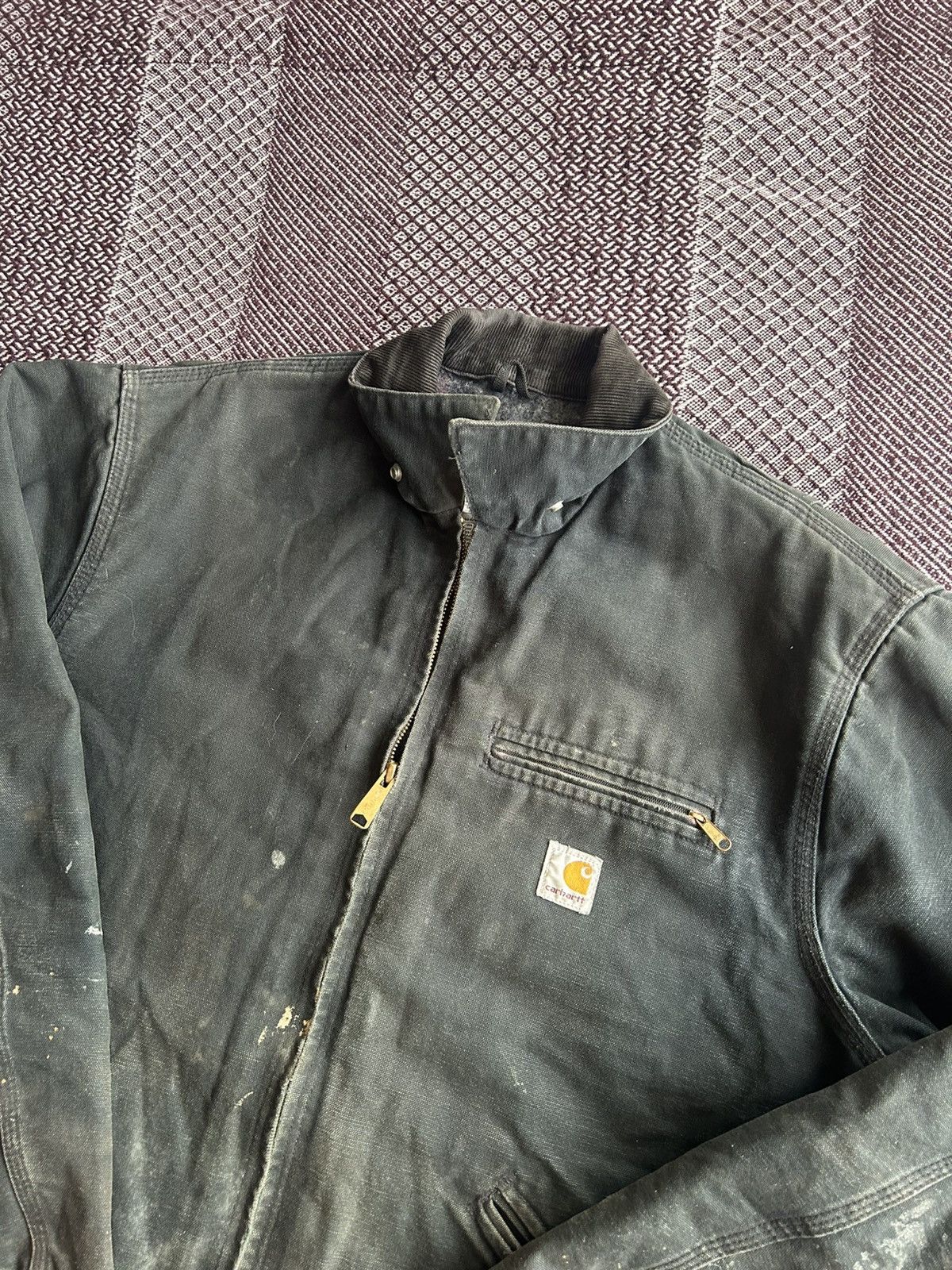 Carhartt Vintage Carhartt Detroit Jacket Workwear Distressed Size XL Size US XL / EU 56 / 4 - 11 Thumbnail