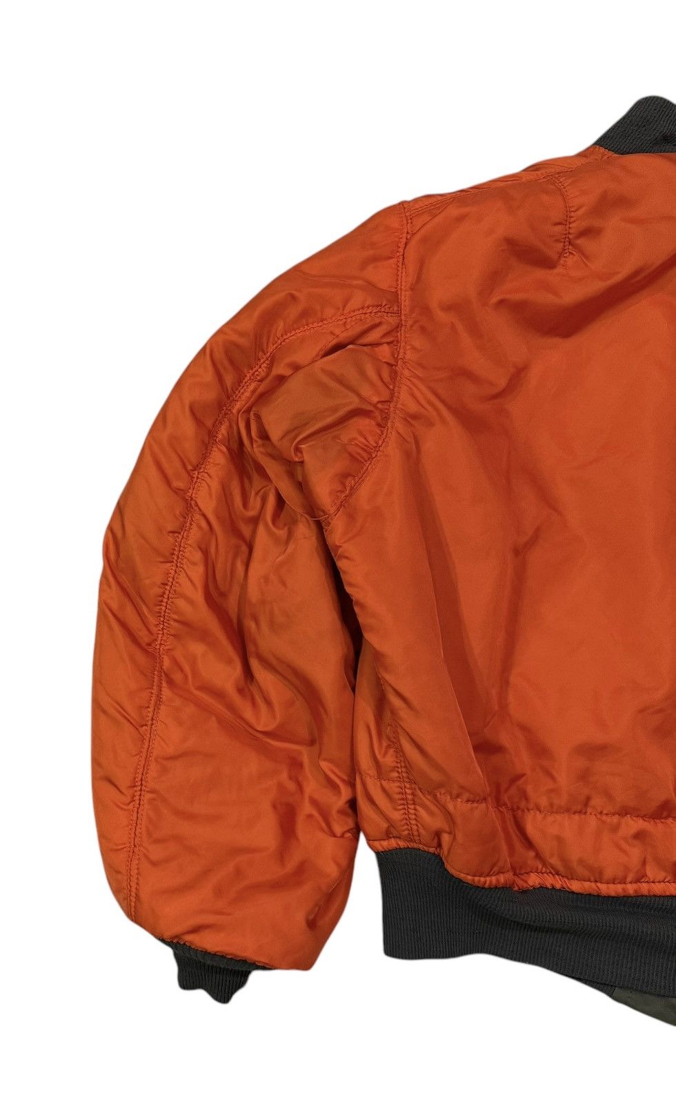 Alpha Industries Vintage Alpha Industries Reversible Bomber Jacket Size US XL / EU 56 / 4 - 15 Thumbnail