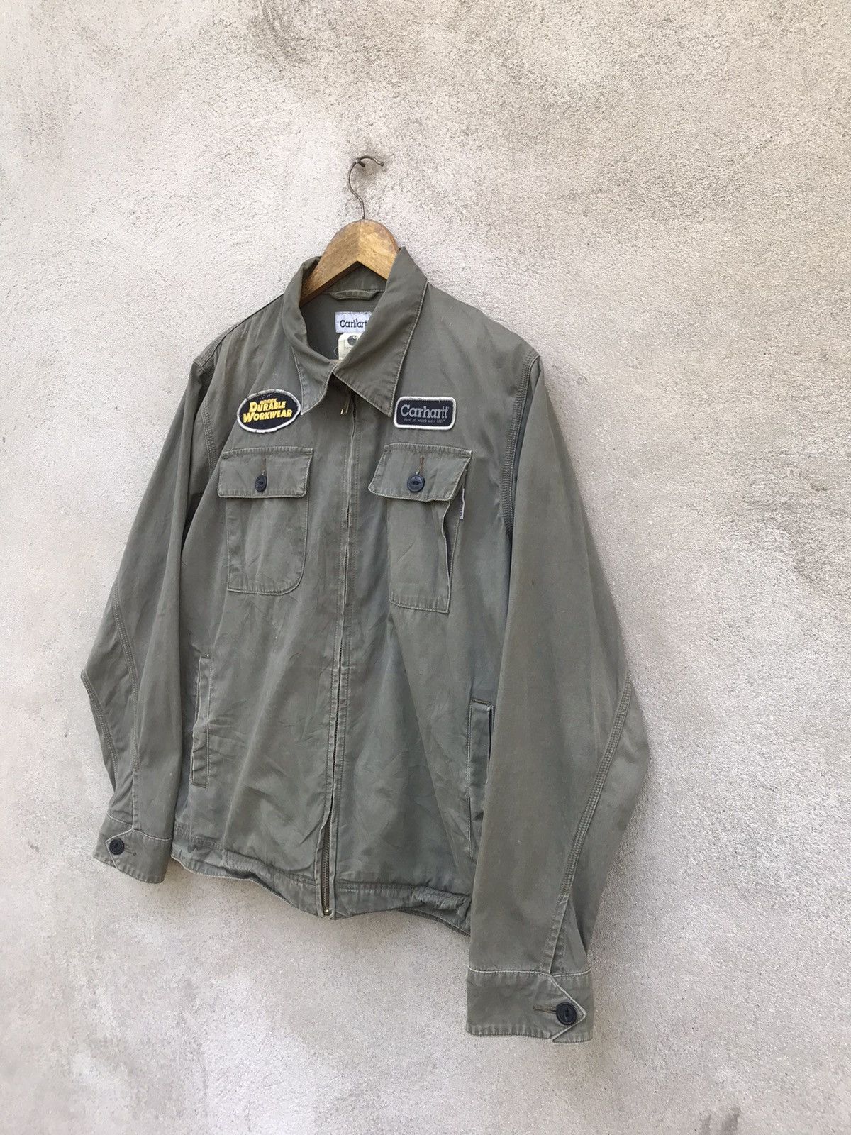 Carhartt RARE VINTAGE CARHARTT WORKWEAR MILITARY JACKET Size US M / EU 48-50 / 2 - 2 Thumbnail