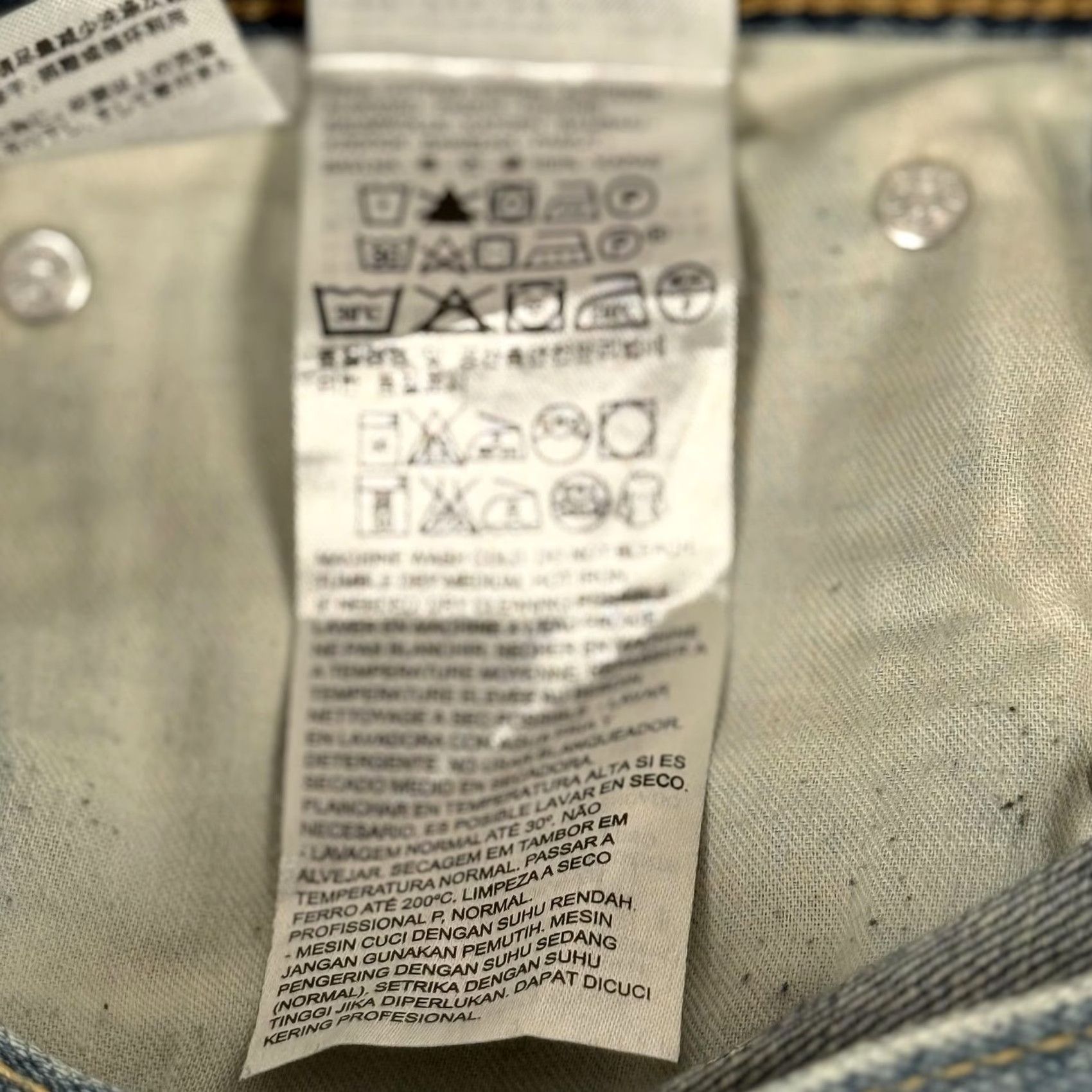 Levi's Levi's 569 Denim Bermuda Shorts Men 32 Blue Relaxed Fit Casual Medium Wash Size US 32 / EU 48 - 5 Thumbnail