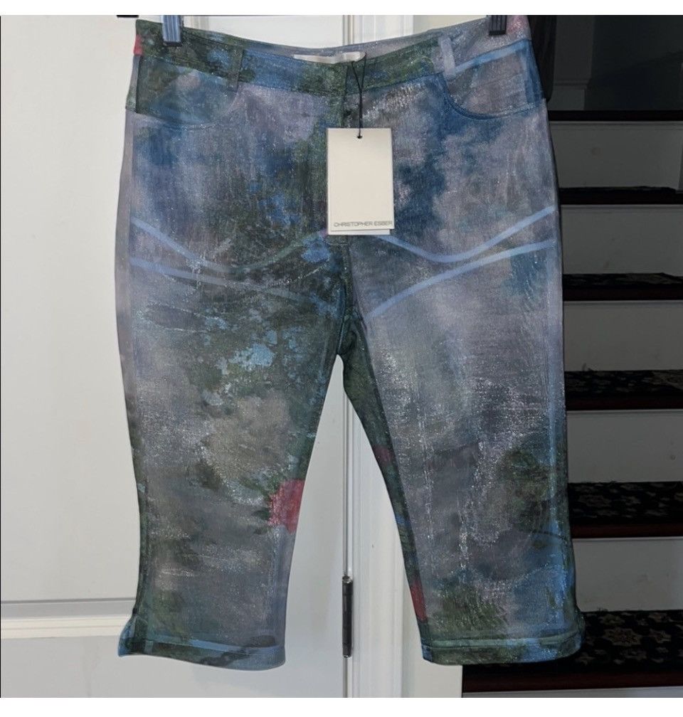Christopher Esber Lucid Viva Cropped Pants Size 30" / US 8 / IT 44 - 1 Thumbnail