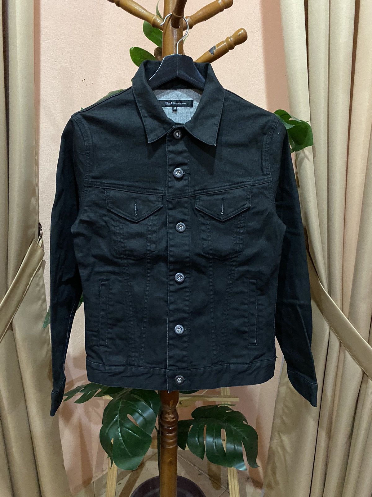 Vanquish BLACK BY VANQUISH DENIM JACKET Size S / US 4 / IT 40 - 2 Thumbnail