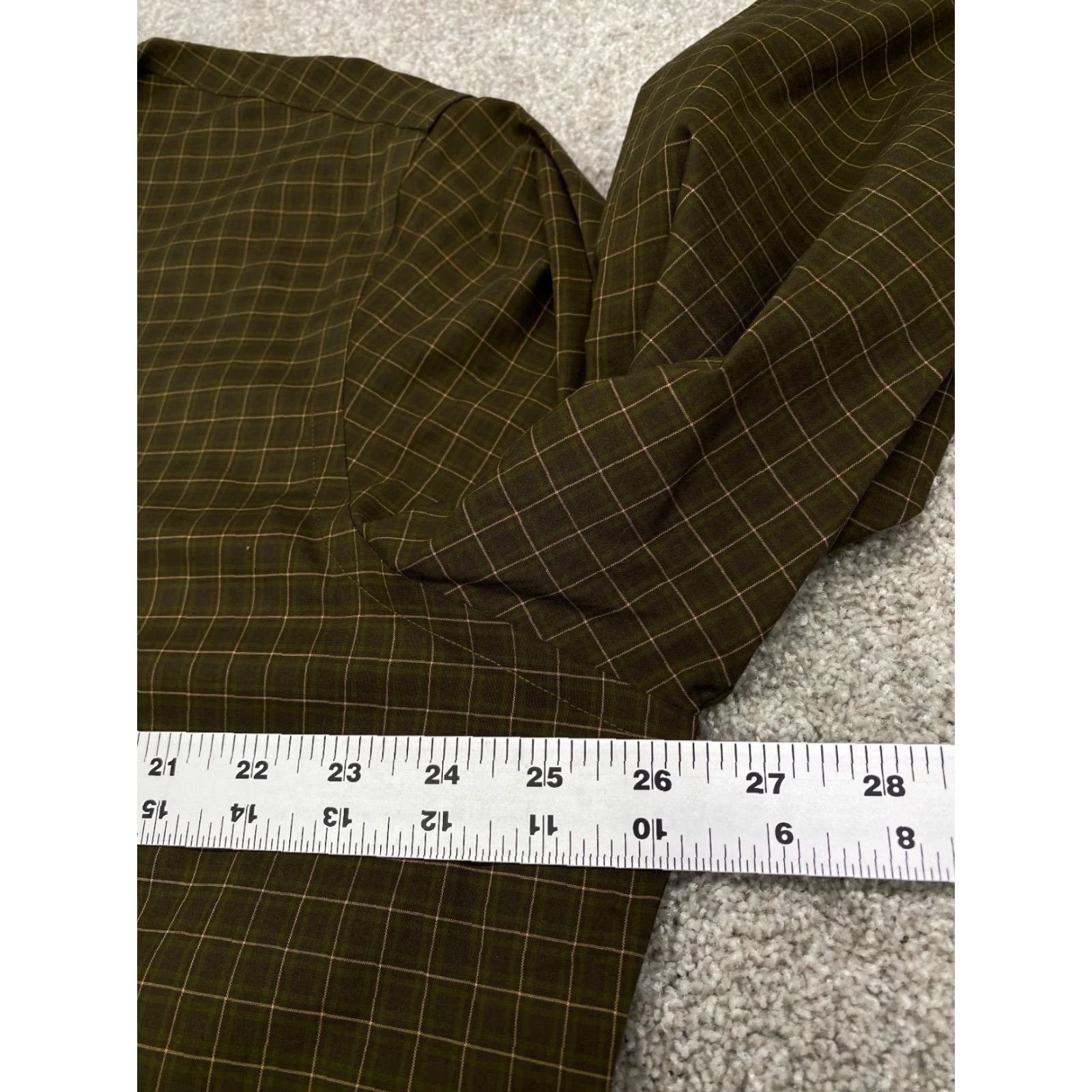 Ralph Lauren Polo Ralph Lauren Shirt Mens XL Long Sleeve Button Up Brown Green Checked Size US XL / EU 56 / 4 - 7 Thumbnail