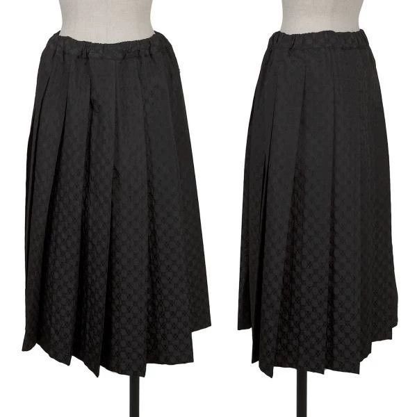 Comme des Garcons Comme des Garcons size F Retro black pattern pleated overs Size 25" / US 0 / IT 36 - 1 Thumbnail