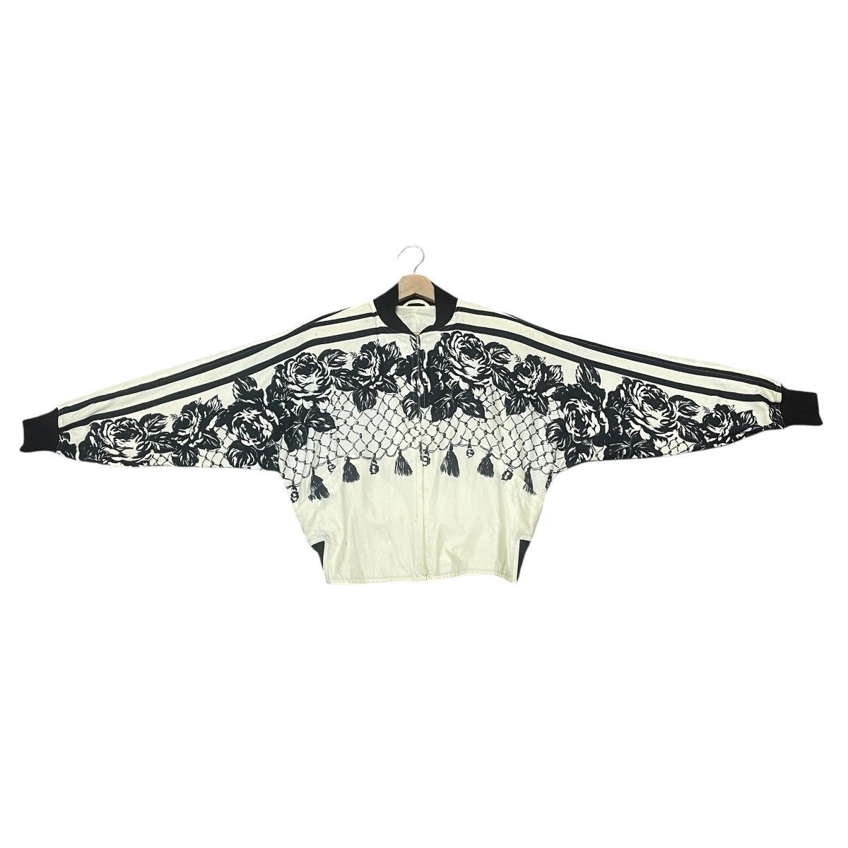 Versace ‼️LASTDROP‼️Vtg 80s Gianni Versace Lampo Zipper Floral Bomber Size US L / EU 52-54 / 3 - 1 Thumbnail